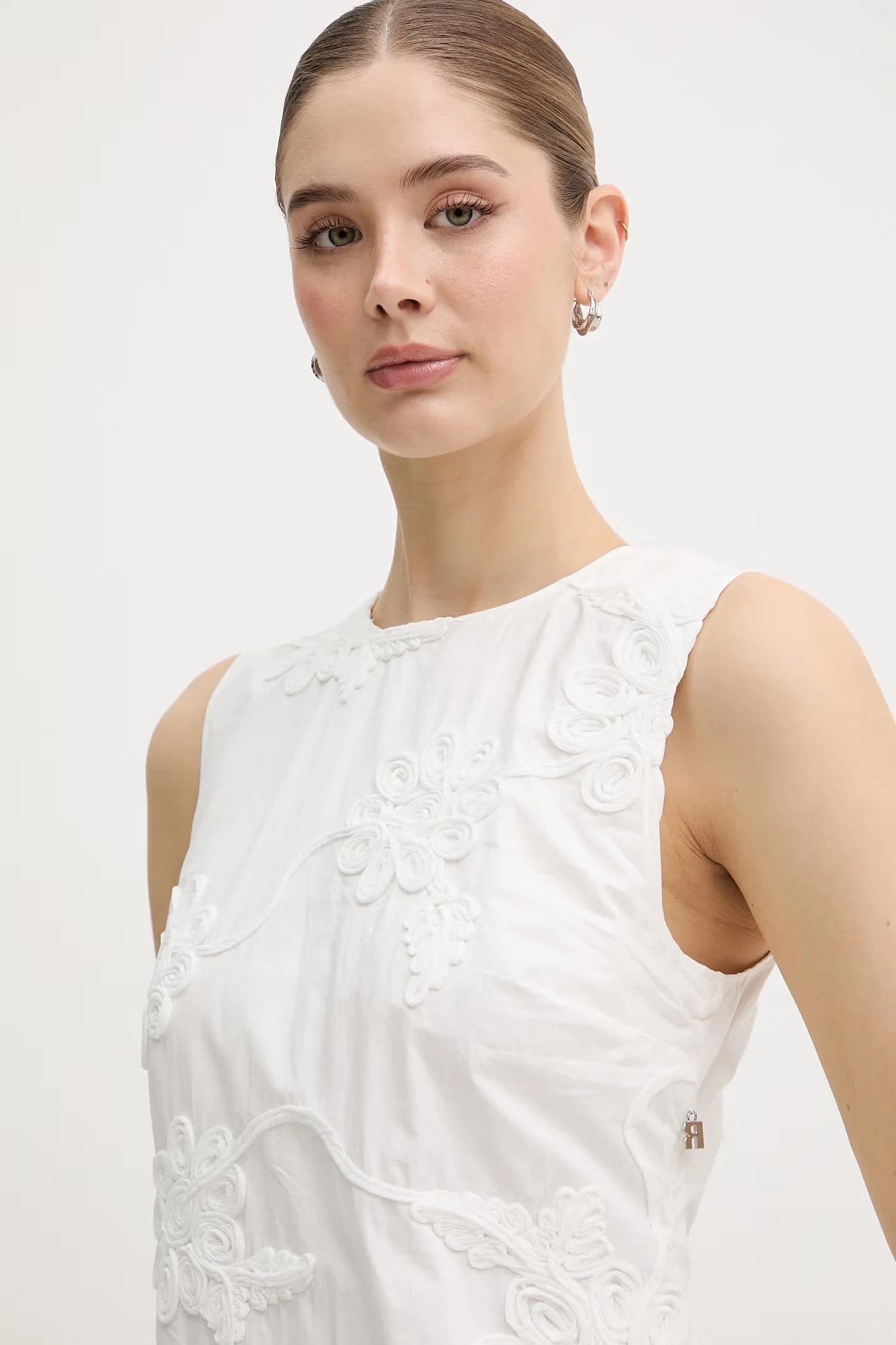 Хлопковое платье - фото 4