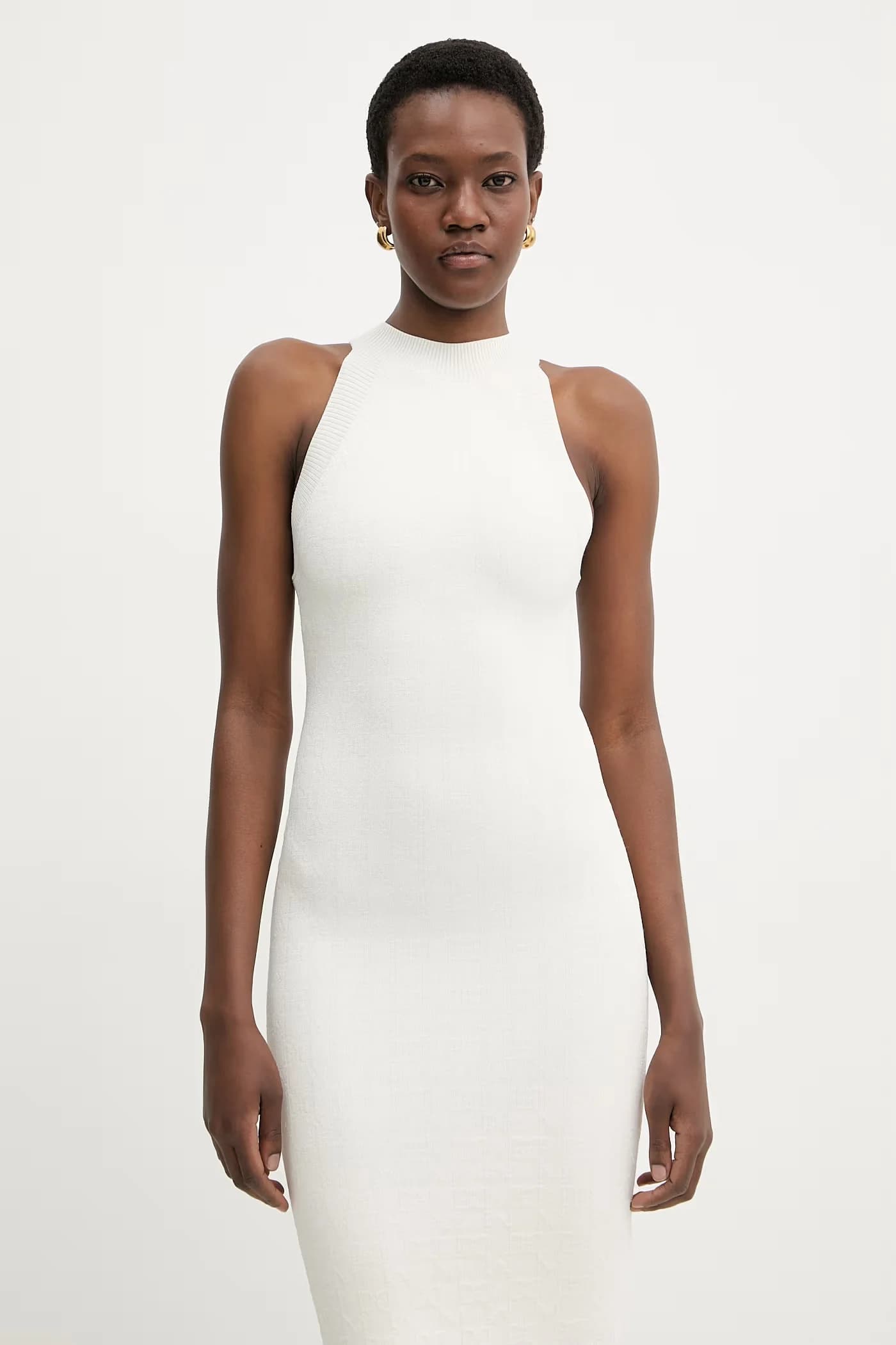 KIANNA облегающее платье из вискозы - фото 4