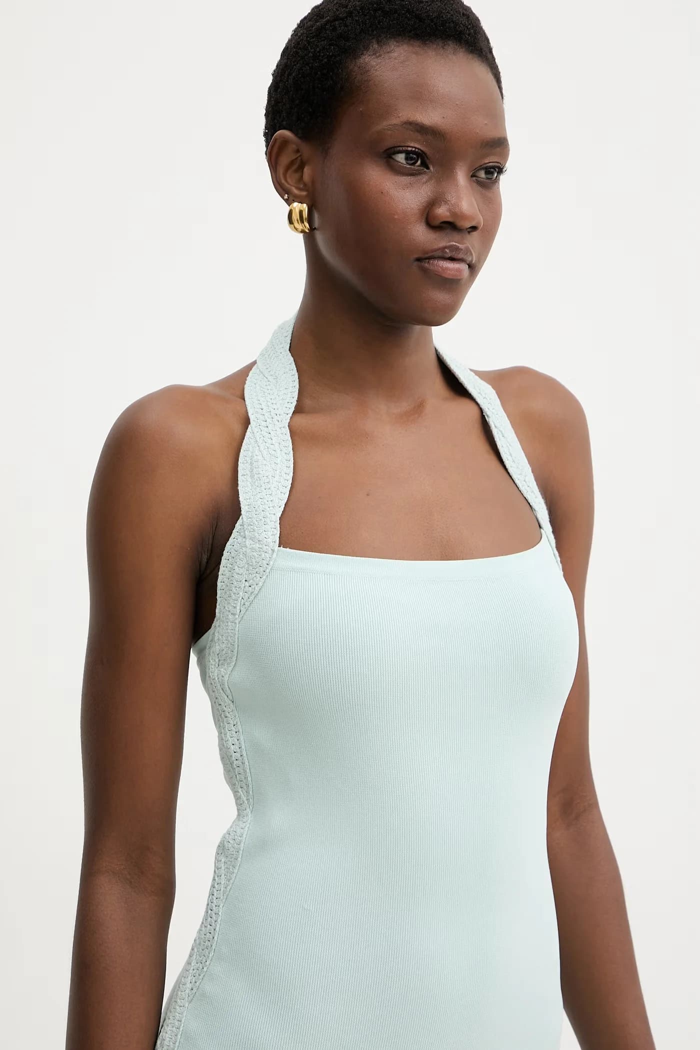 RANIA облегающее платье из вискозы - фото 4