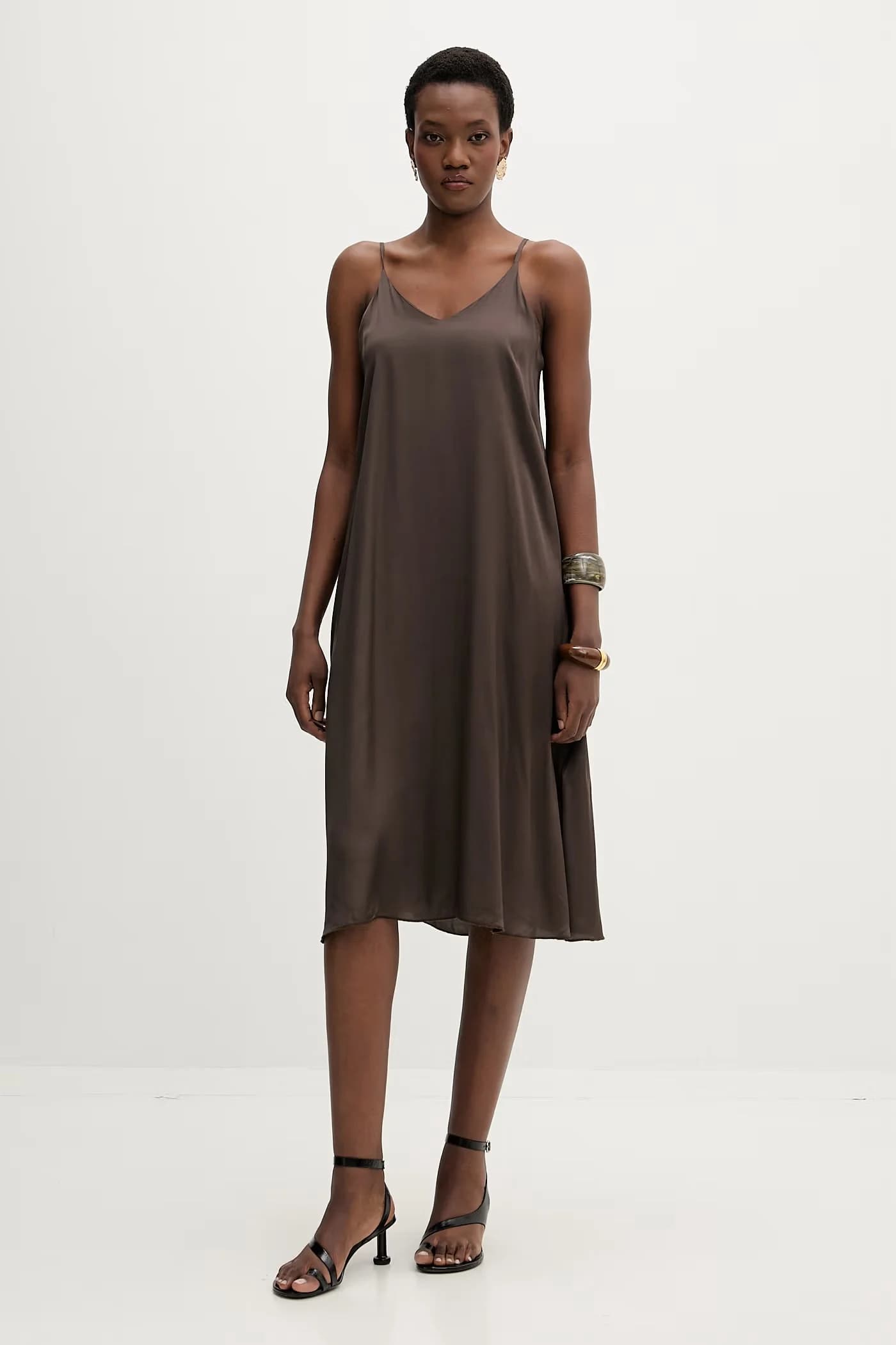 Платье из вискозы