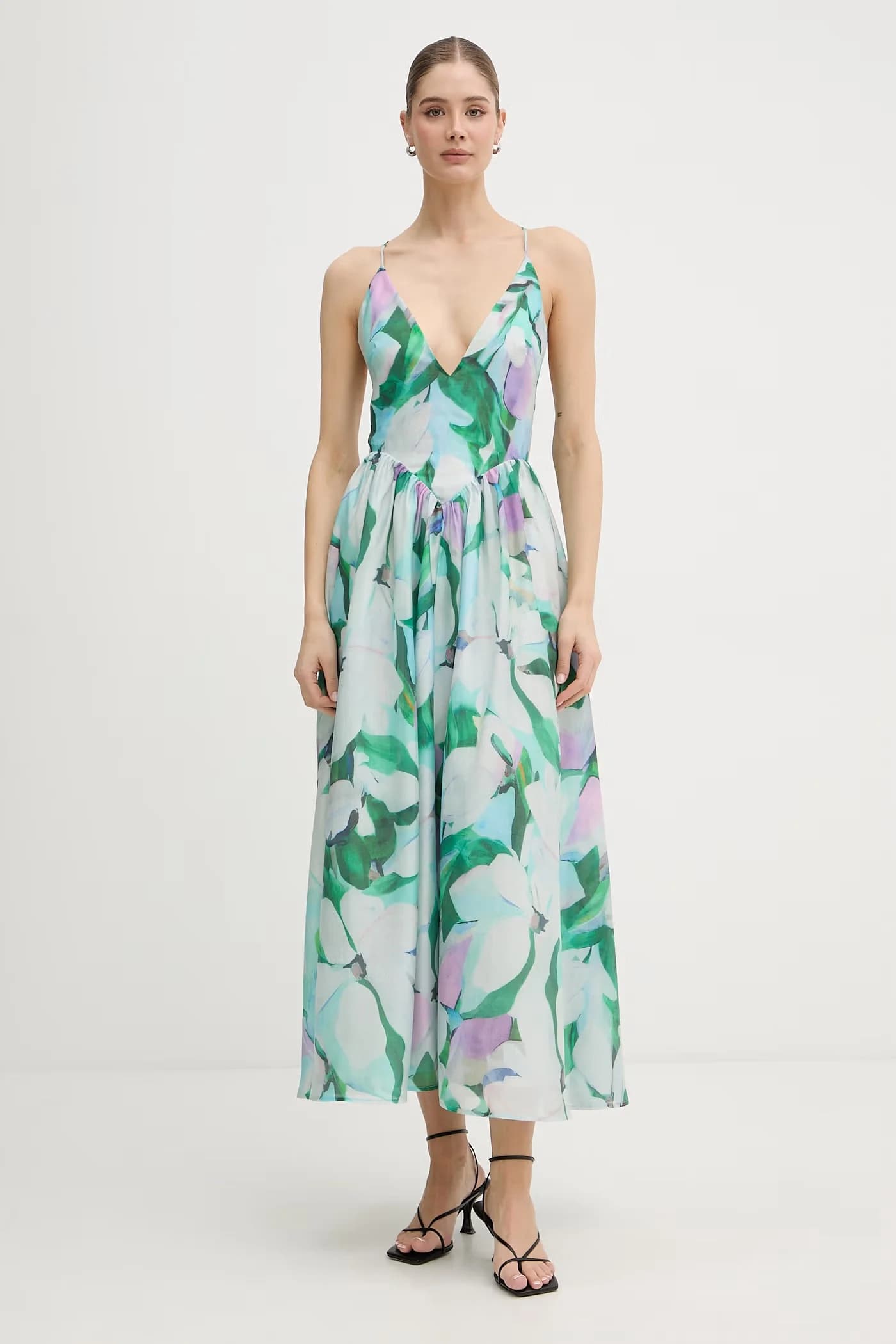 Корсетное платье с лиоцеллом