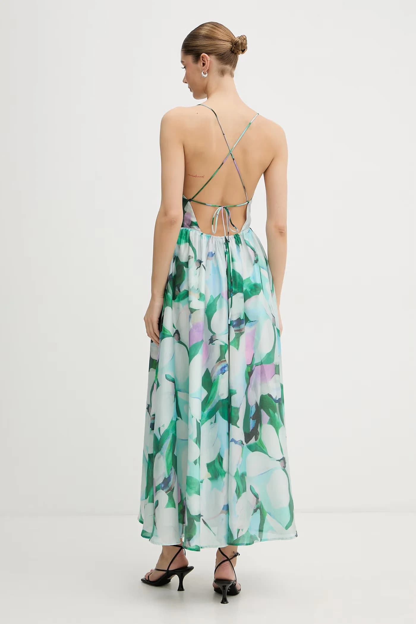 Корсетное платье с лиоцеллом - фото 3