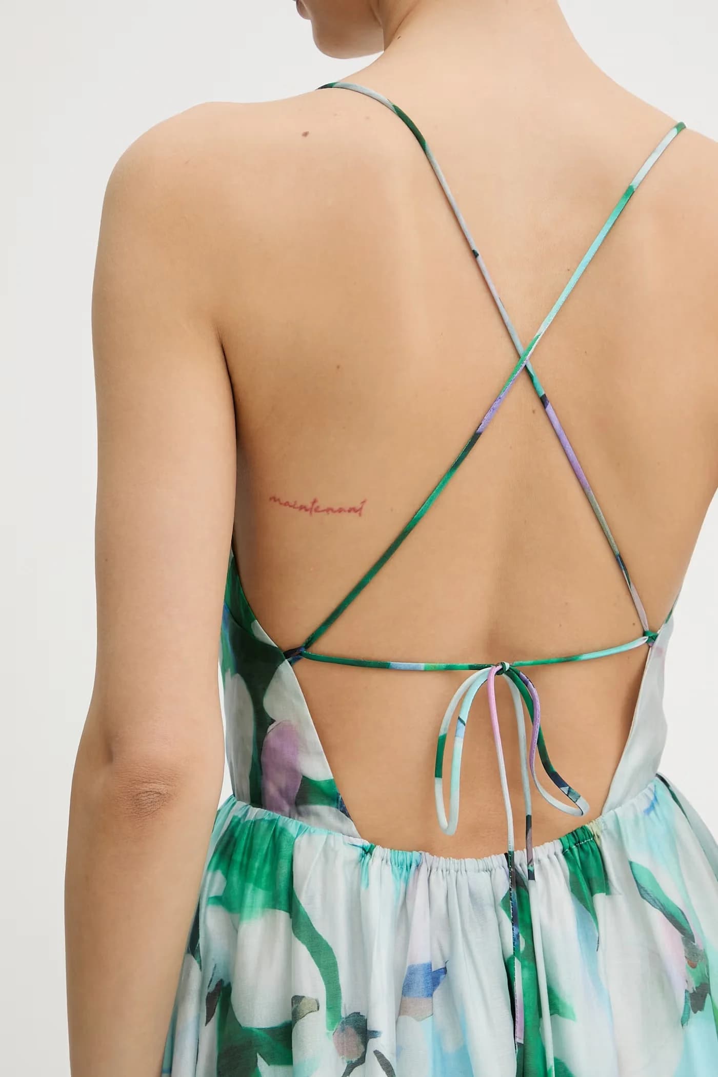 Корсетное платье с лиоцеллом - фото 5