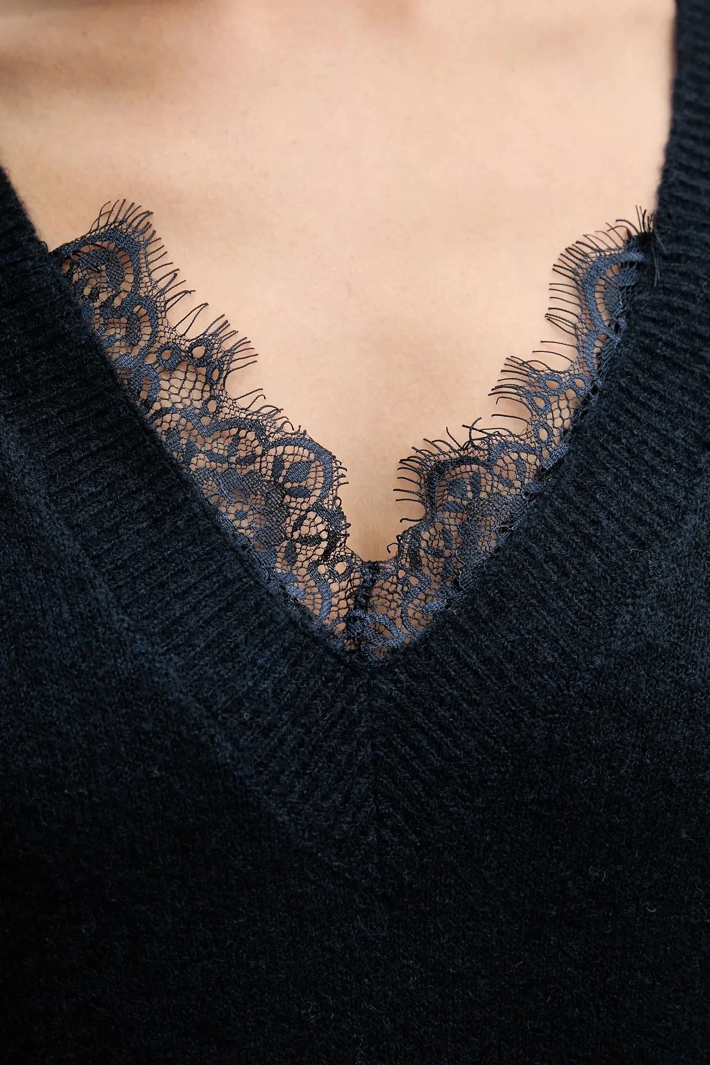 Платье из смесовой шерсти - фото 5