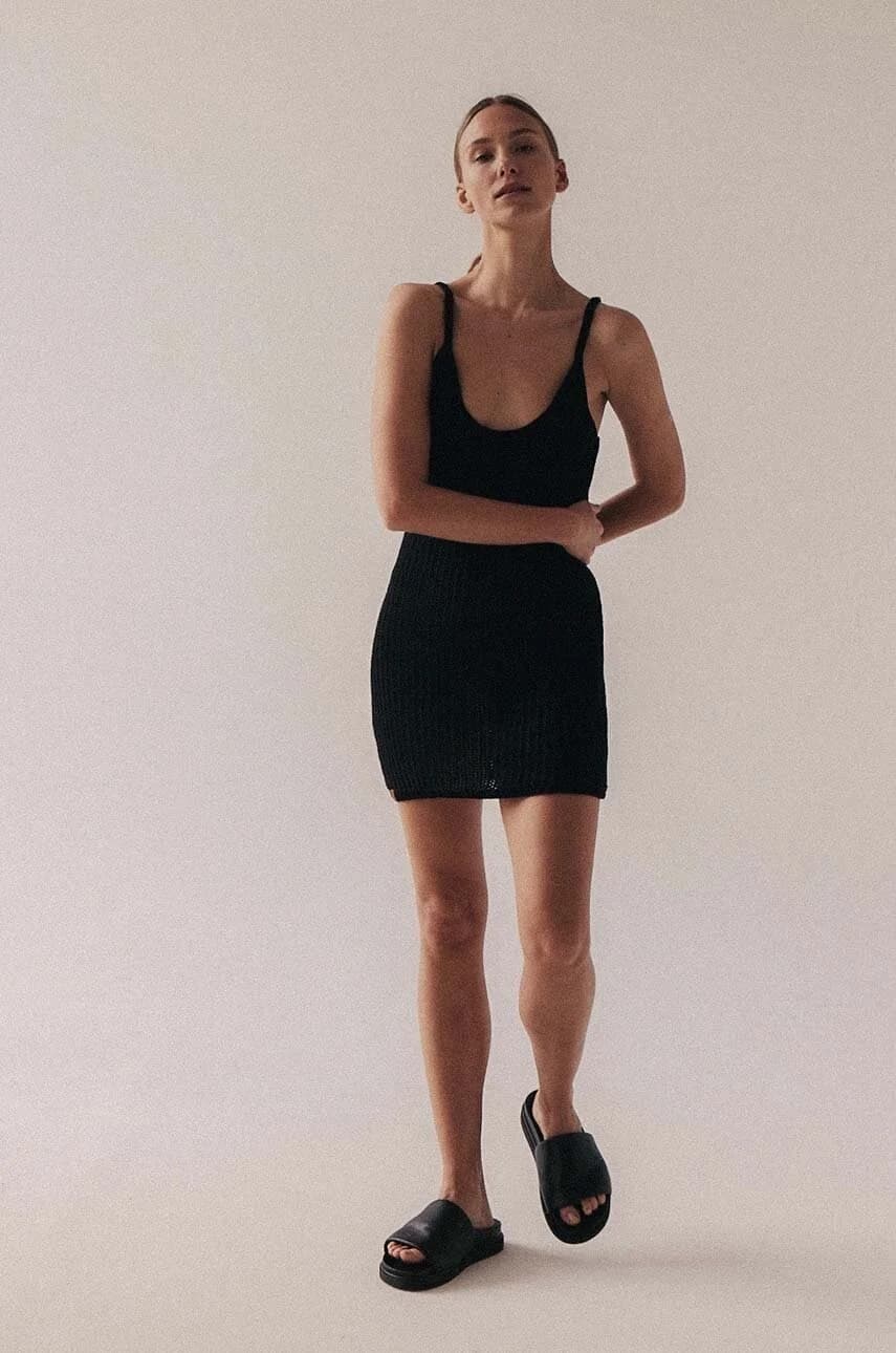 хлопковое платье PETITE - фото 3