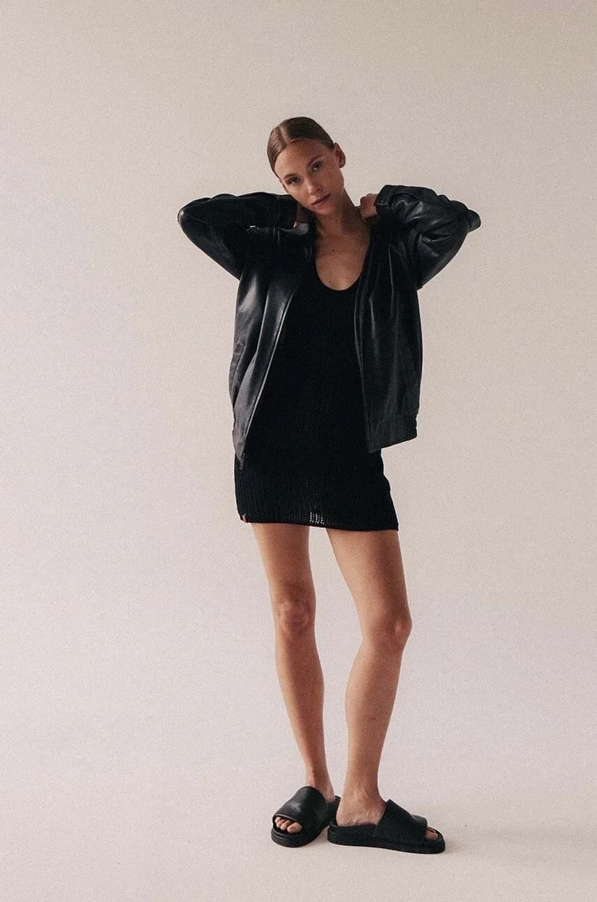 хлопковое платье PETITE - фото 4