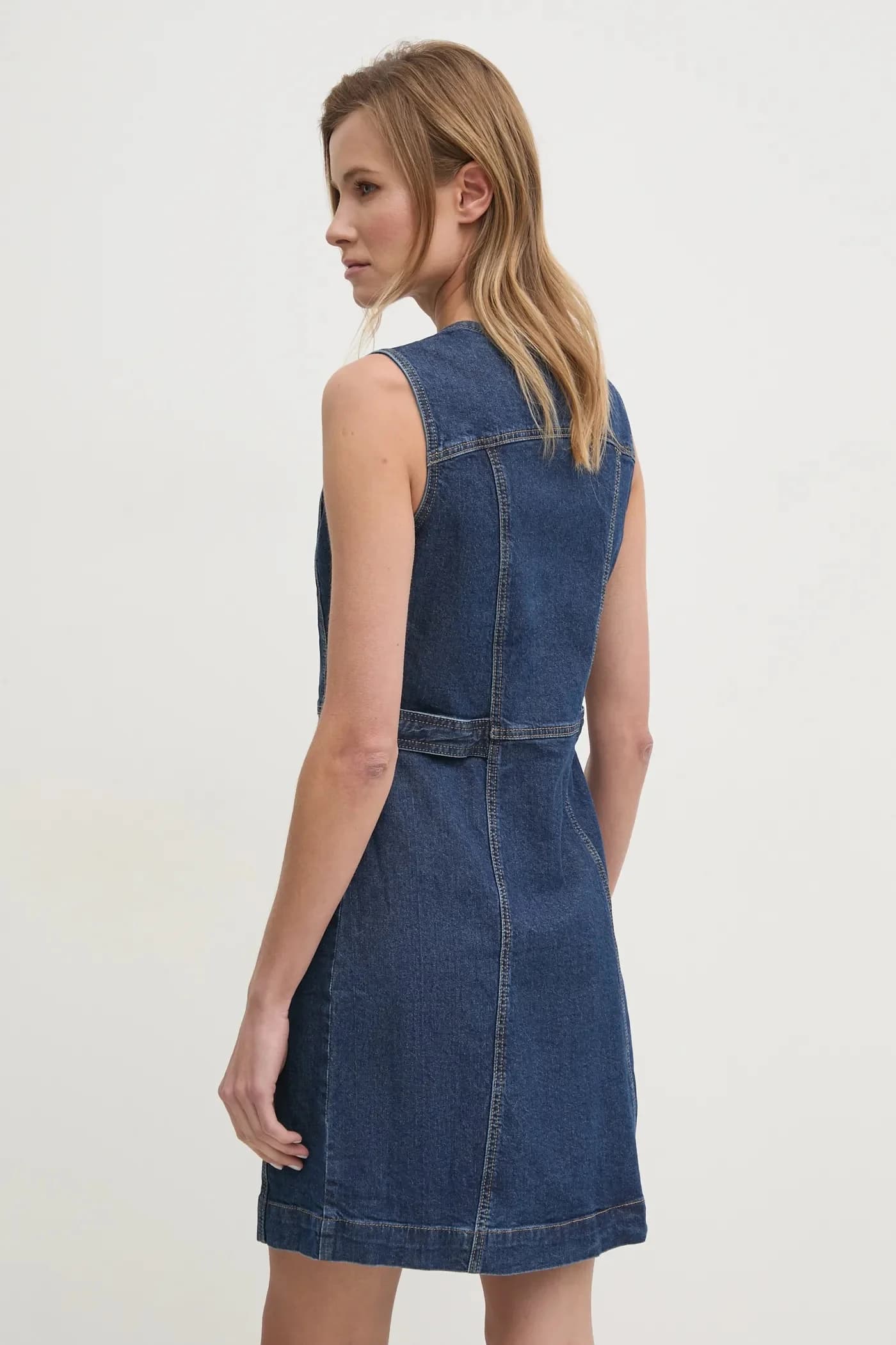 Джинсовое платье - фото 3