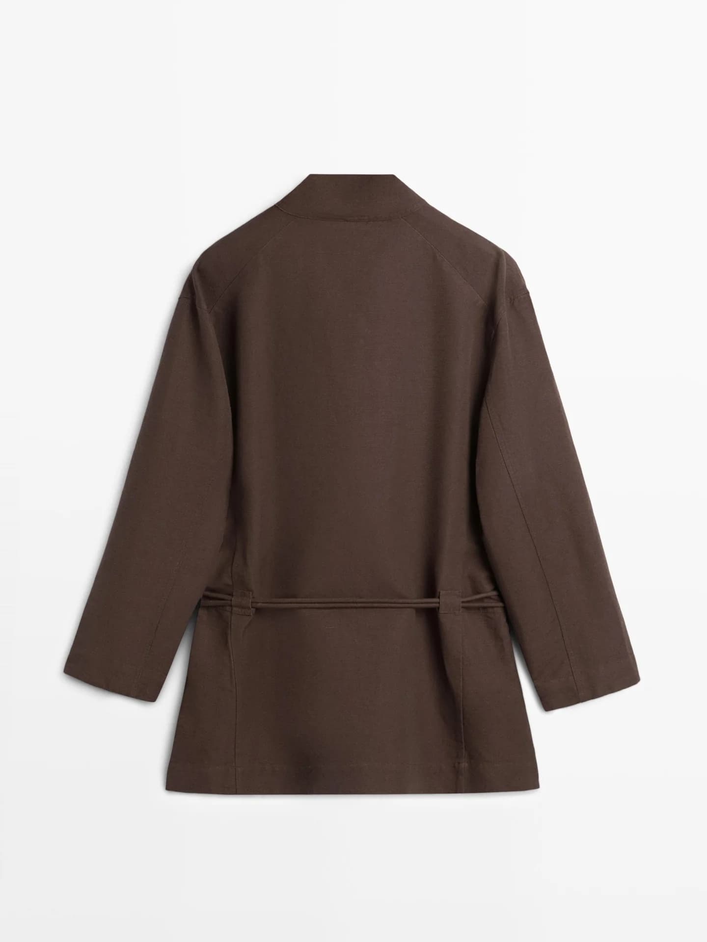 Кимоно с льняными завязками - фото 6