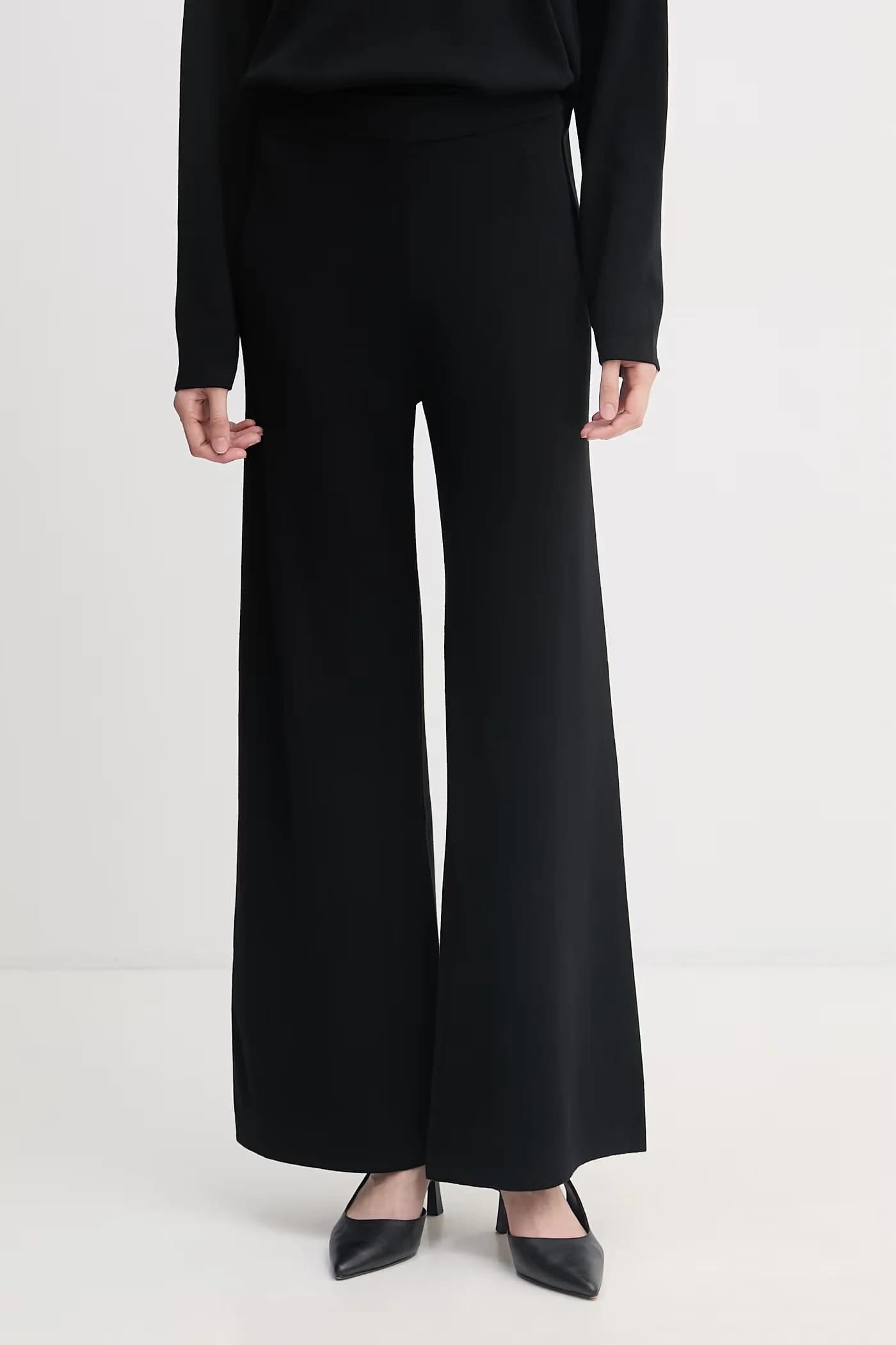 Женские спортивные штаны из вискозы черный для женщин