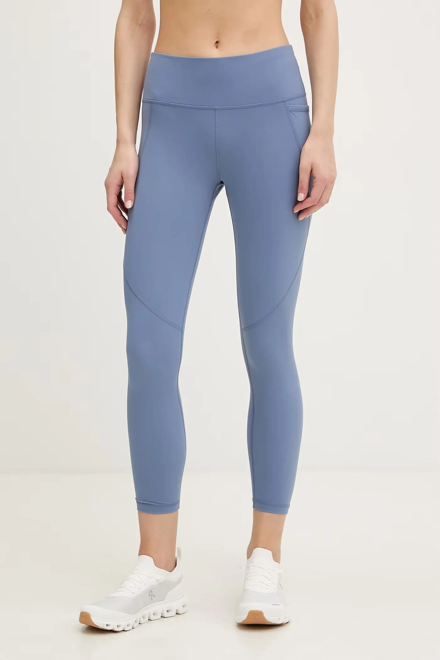 Силовые женские леггинсы синие для женщин