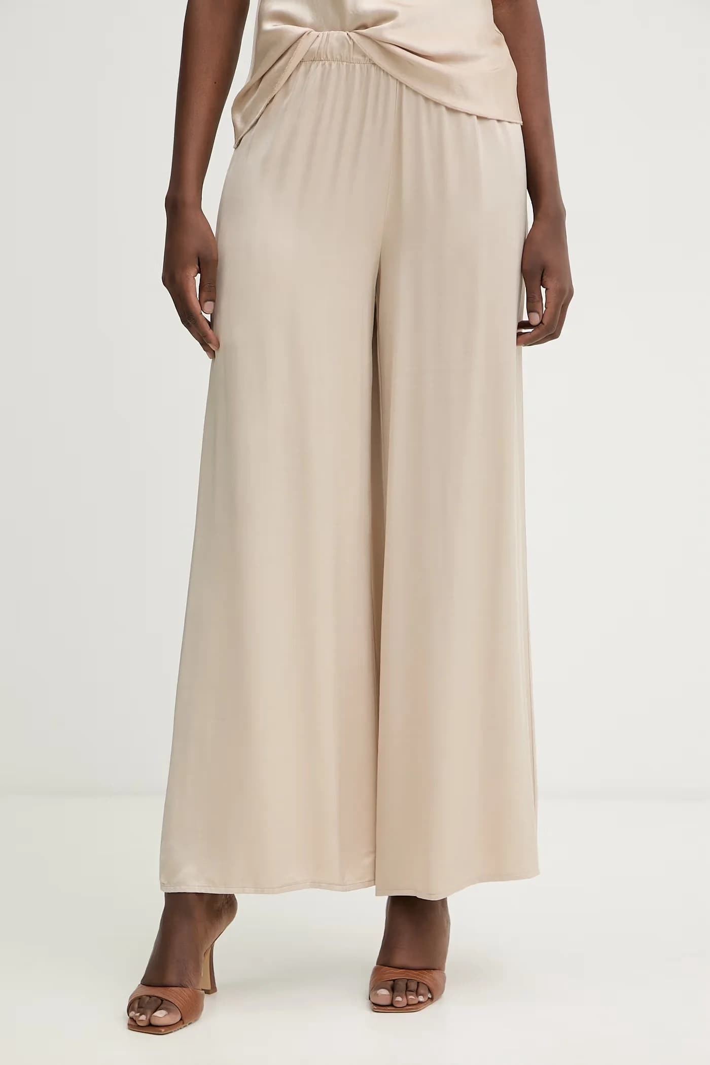 Женские брюки палаццо из вискозы