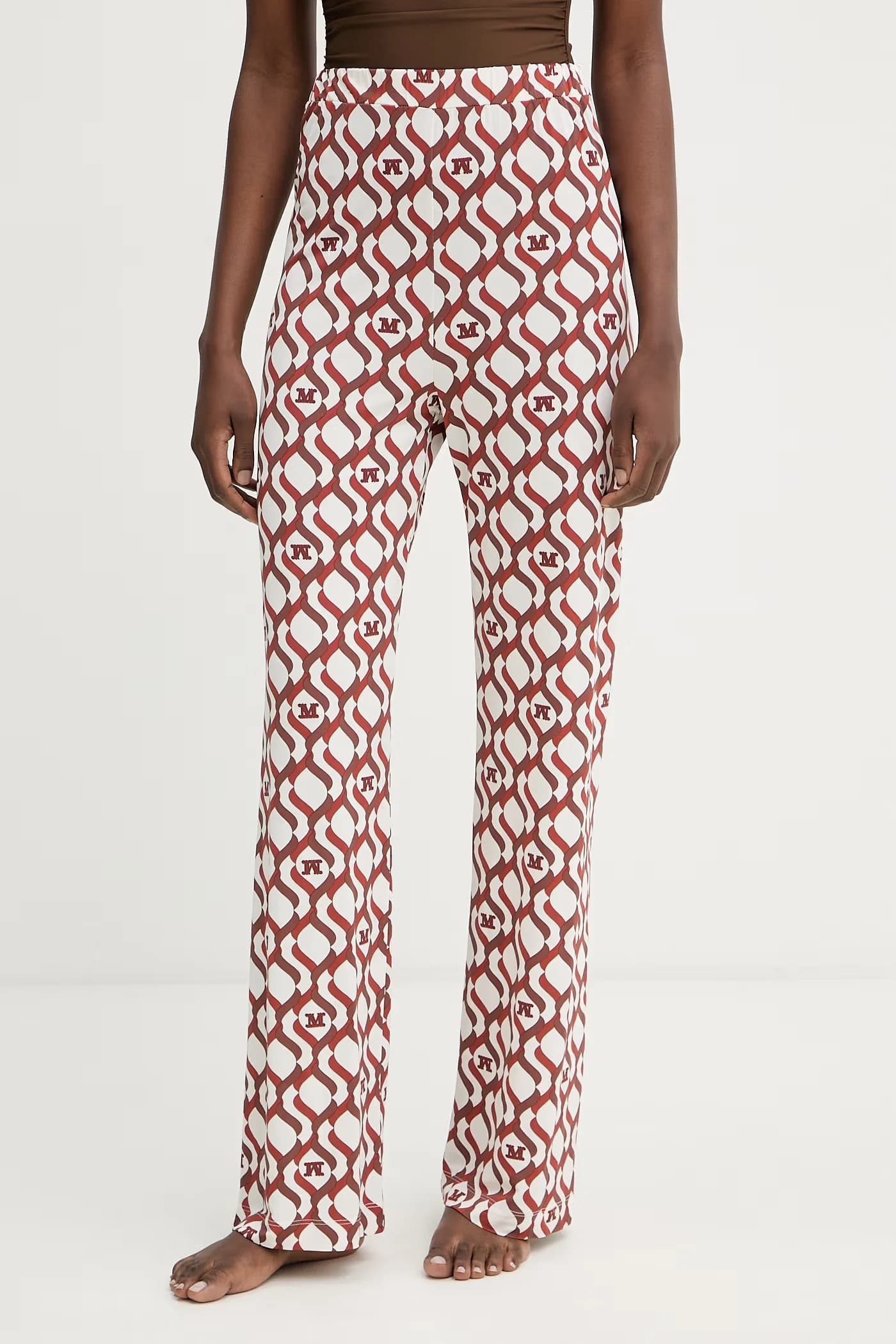 ABATE женские брюки из вискозы.