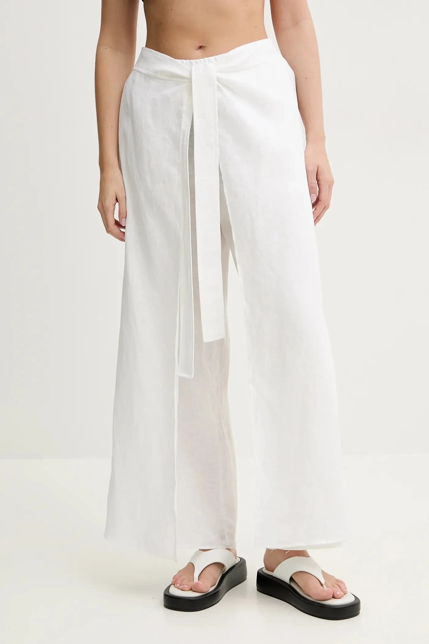 LAMISS льняные брюки