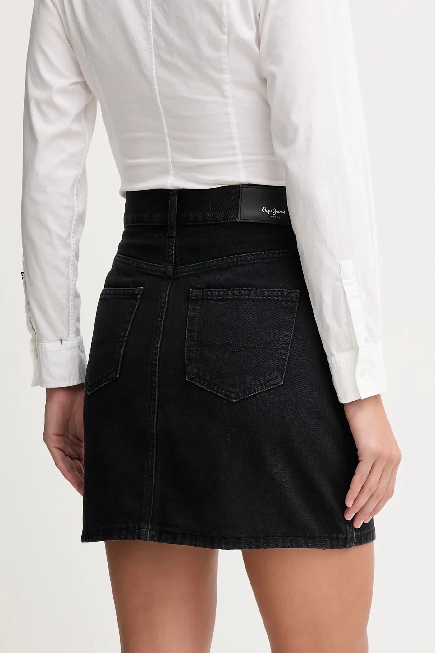 Джинсовая юбка - фото 3