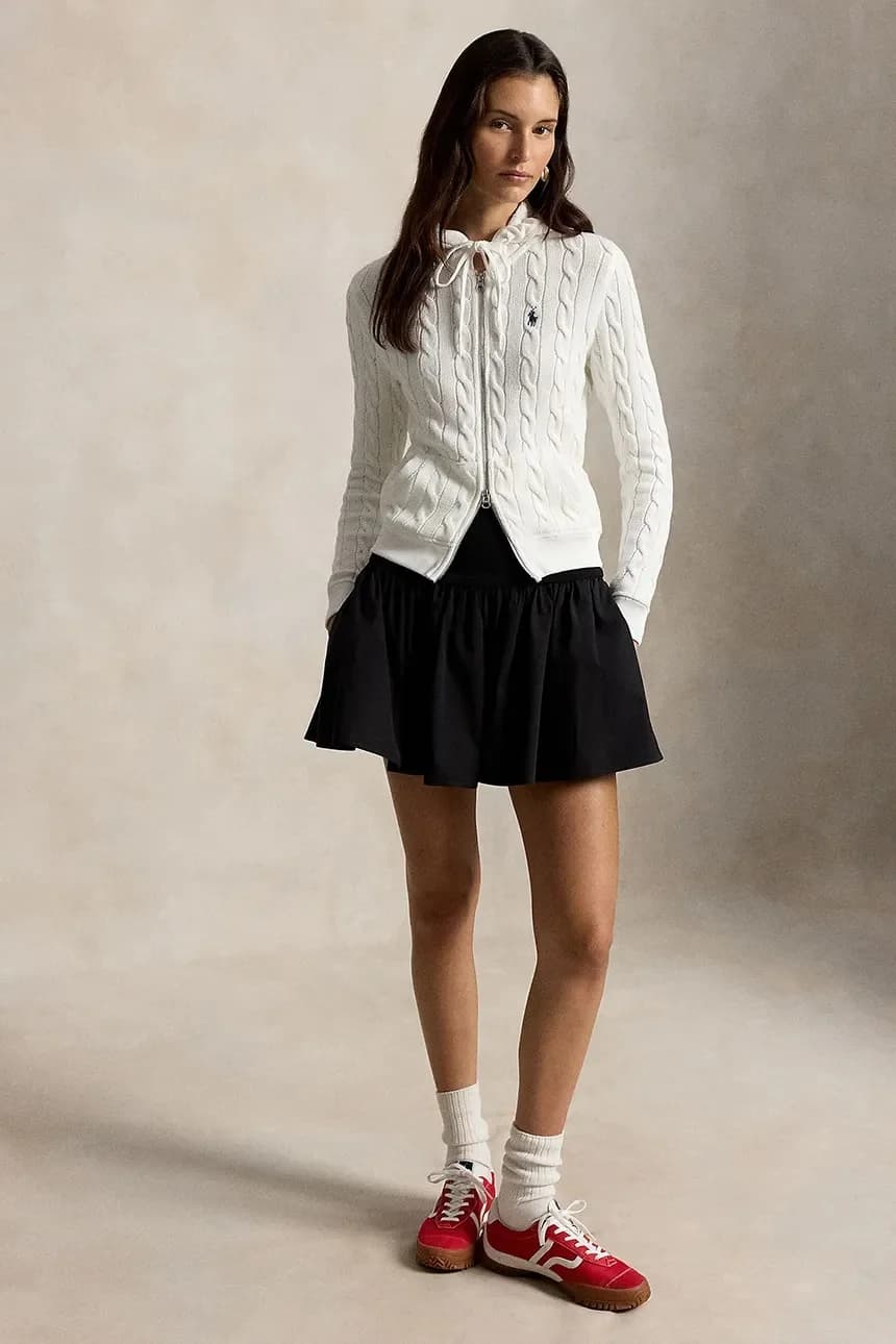 ПОПЛИН-WVN-ЮБКА хлопковая юбка - фото 3