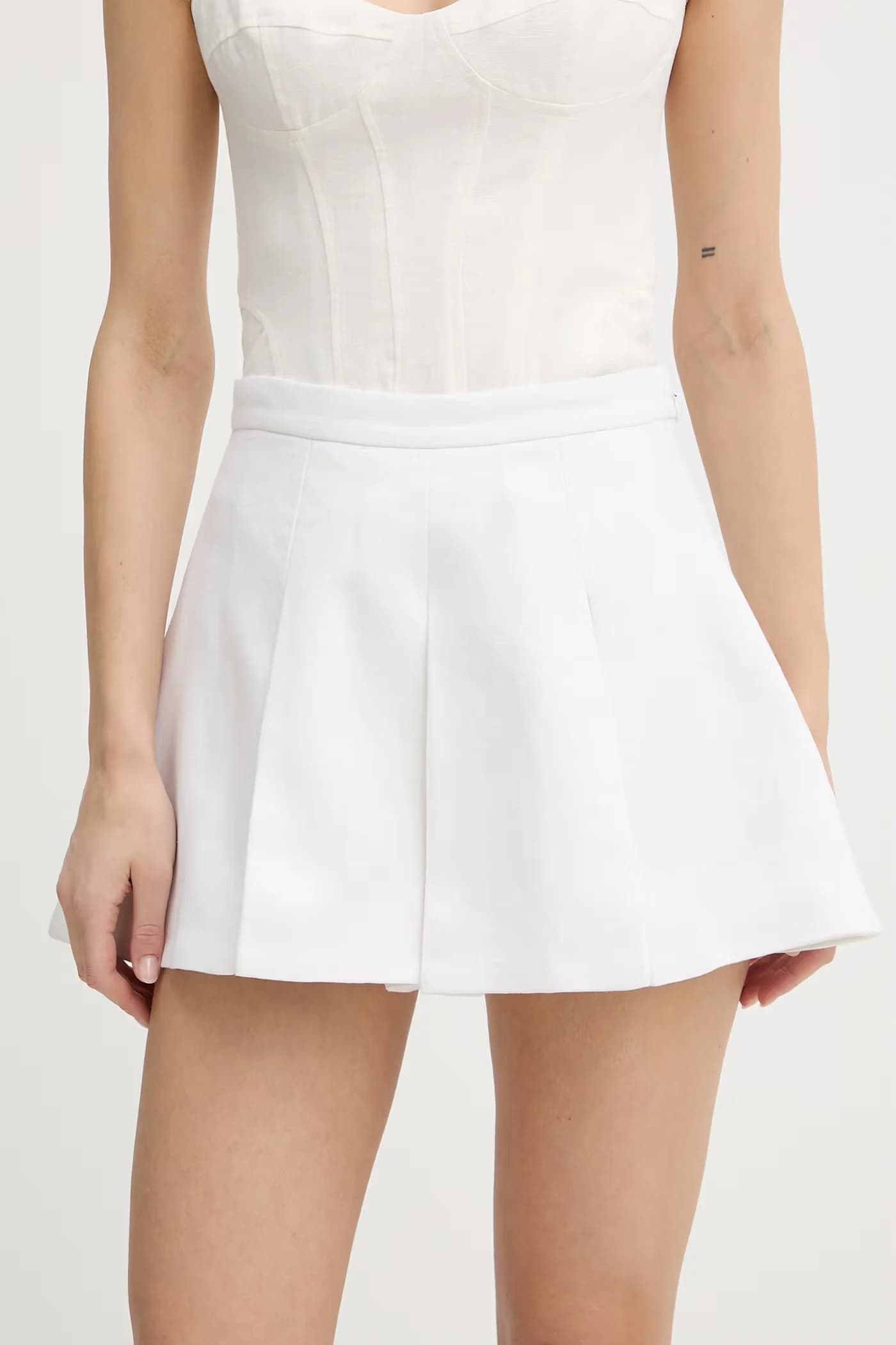 Льняная юбка и брюки