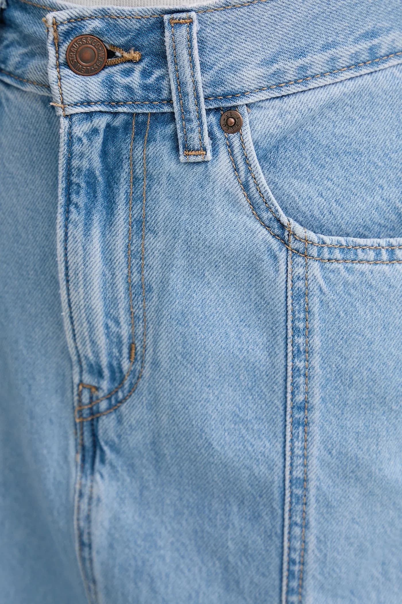 Джинсовая юбка - фото 4