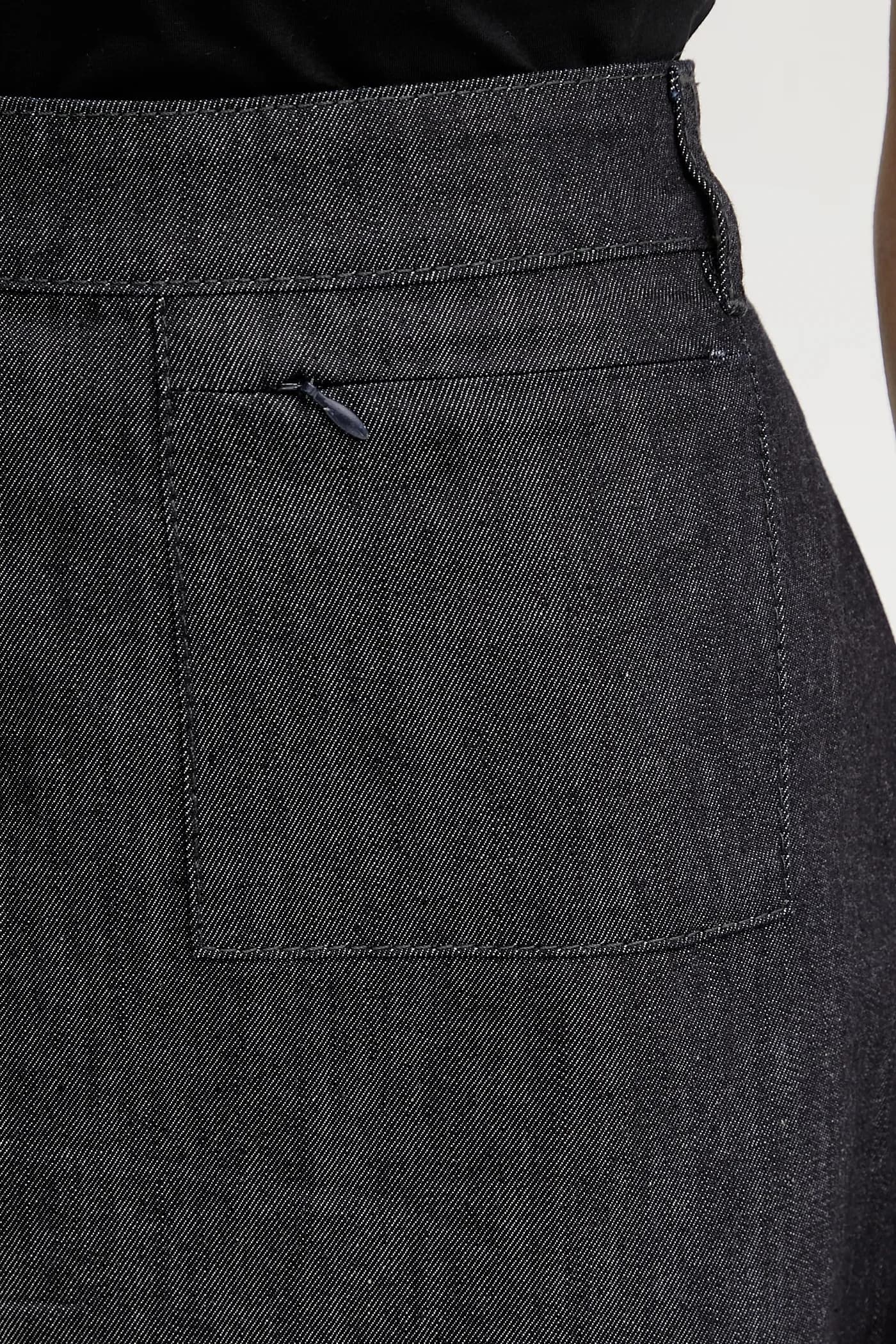 Джинсовая юбка - фото 3