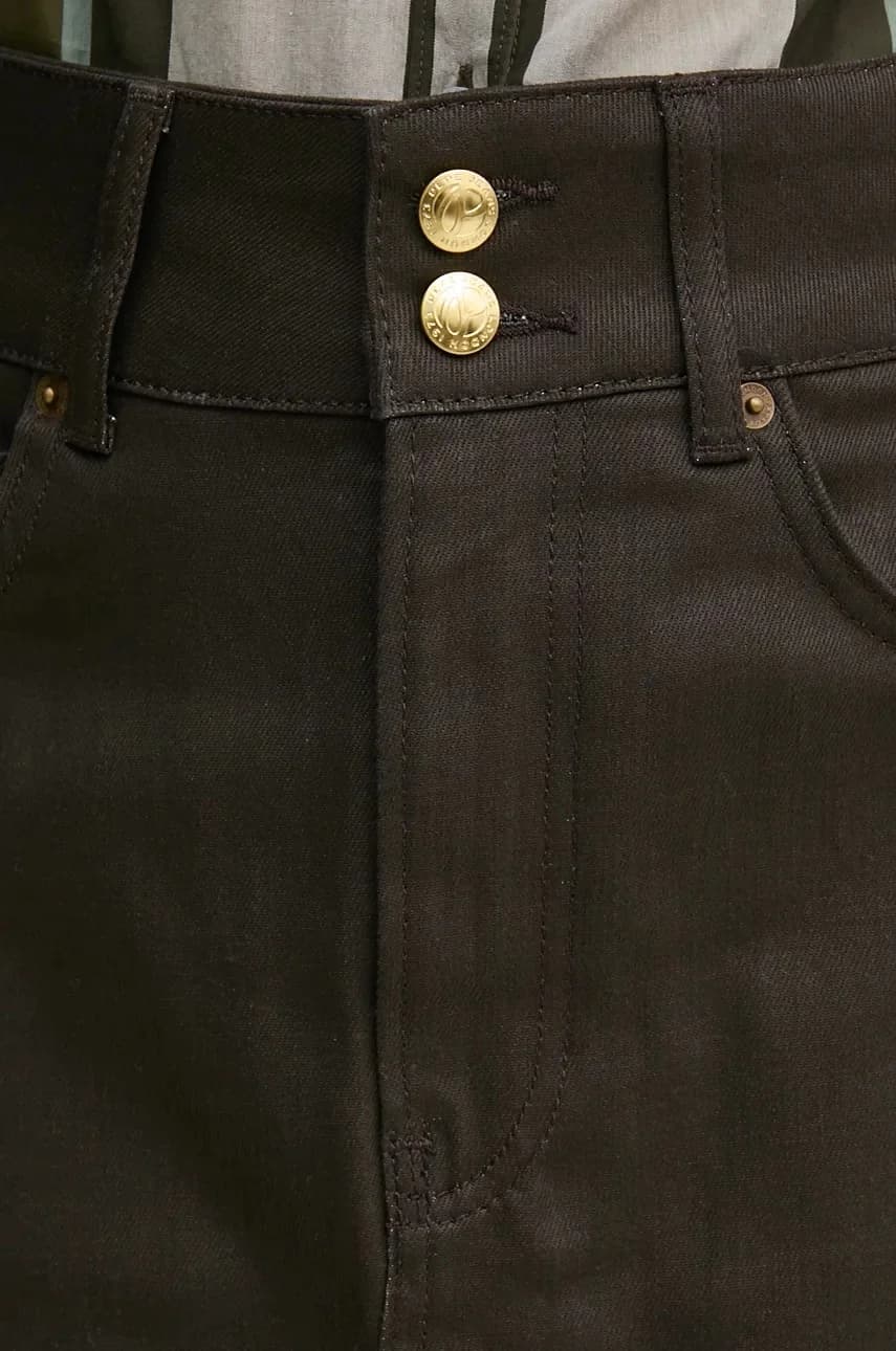 Джинсовая юбка MAXI SKIRT HW COATED - фото 4