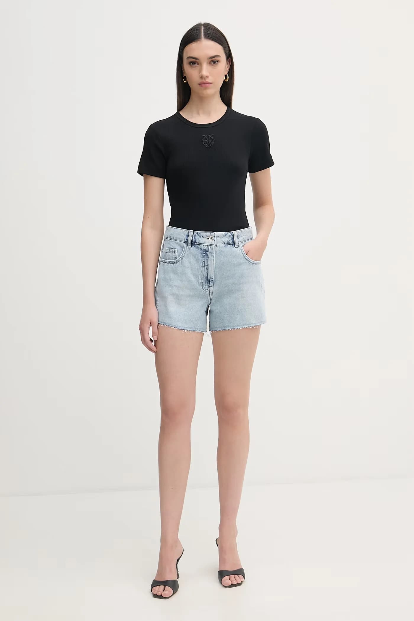 Женские джинсовые шорты - фото 2