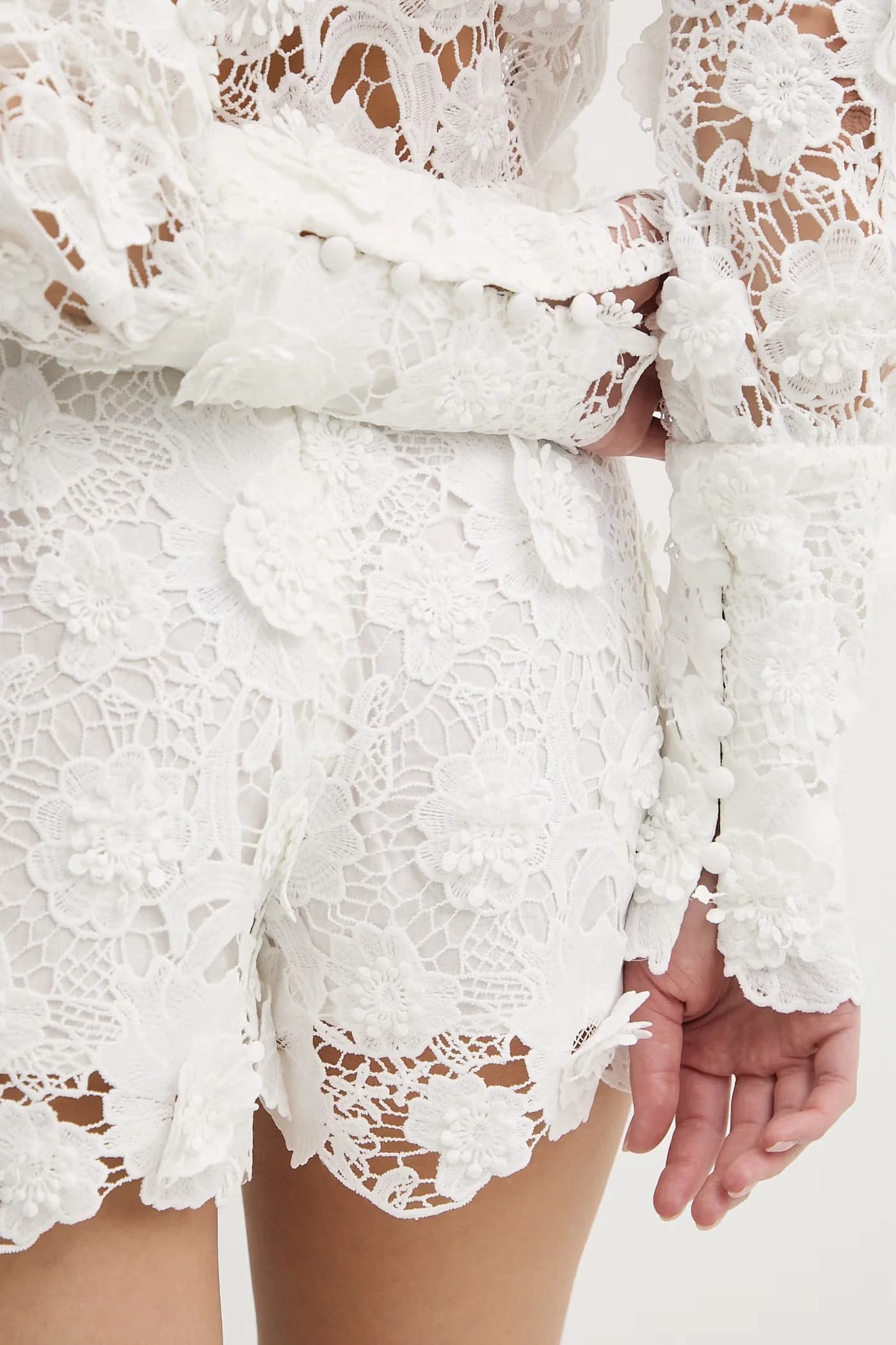 Женские ажурные шорты - фото 4