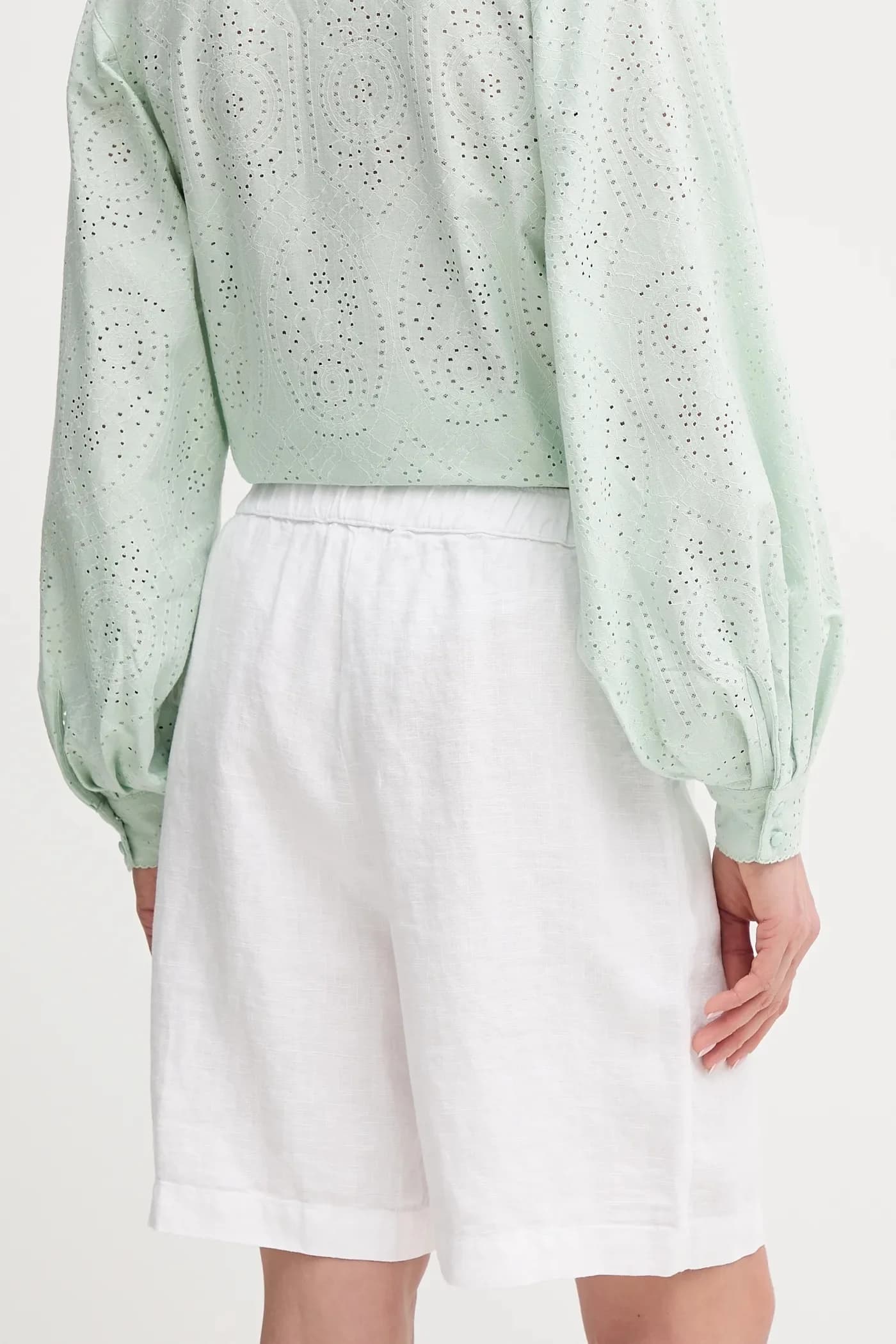 Льняные шорты - фото 3