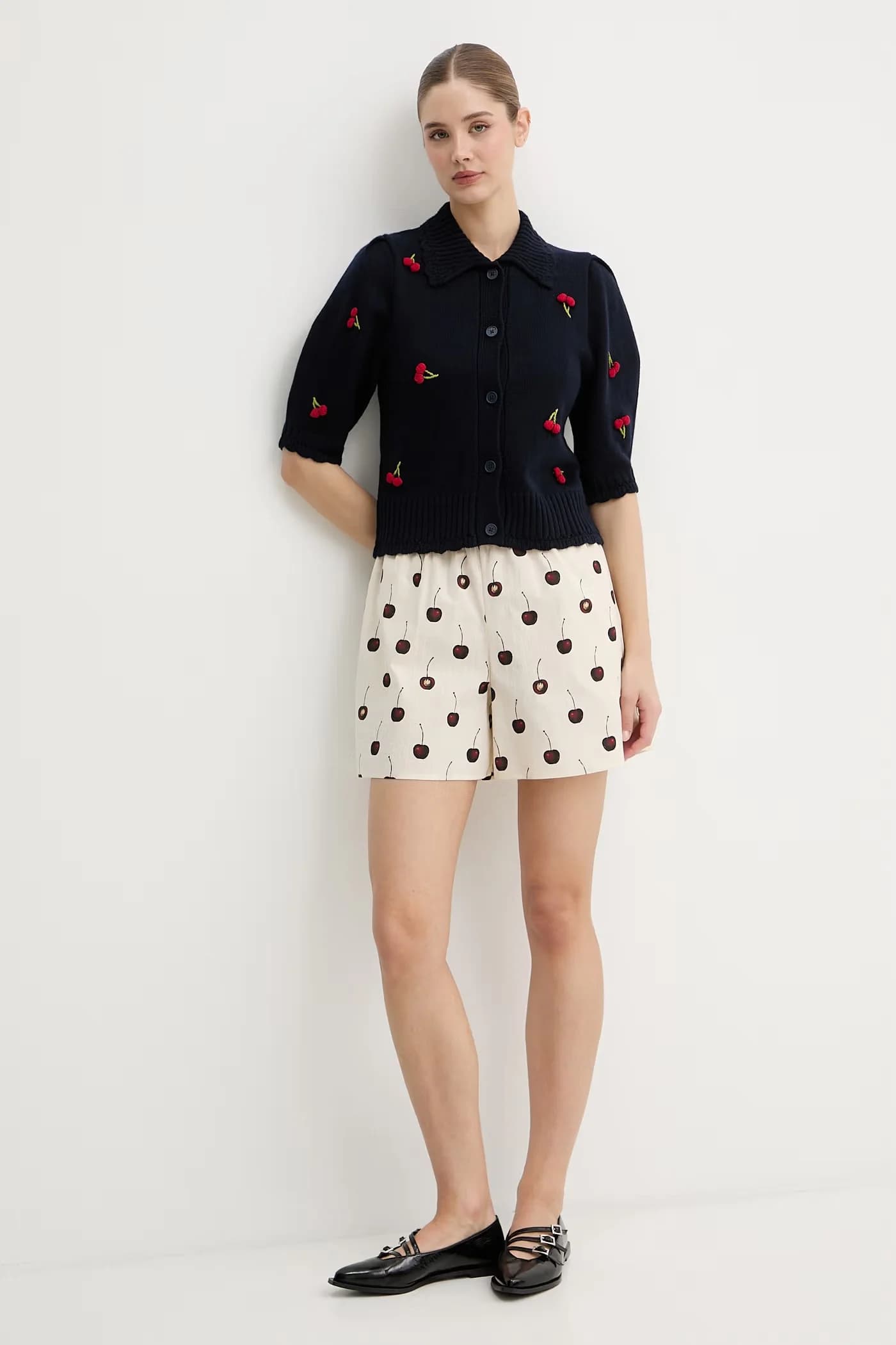 Женский кардиган из шерсти - фото 2