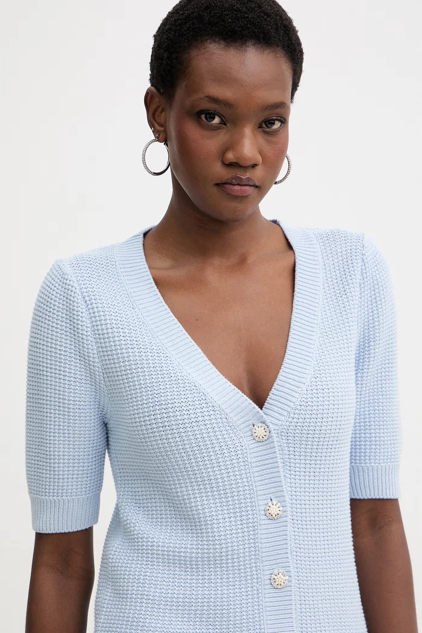 Женский хлопковый кардиган - фото 4