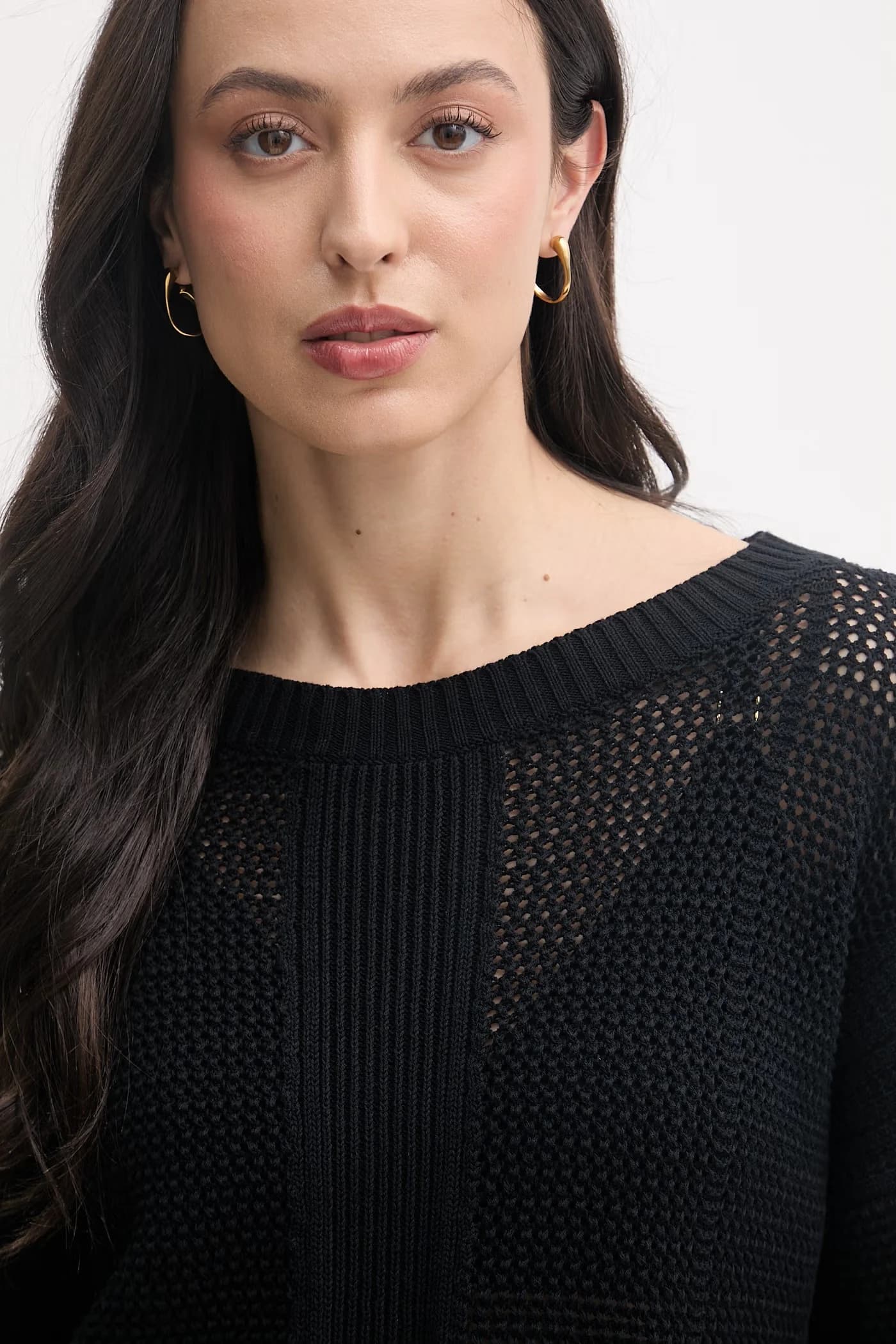 Женский хлопковый свитер - фото 4