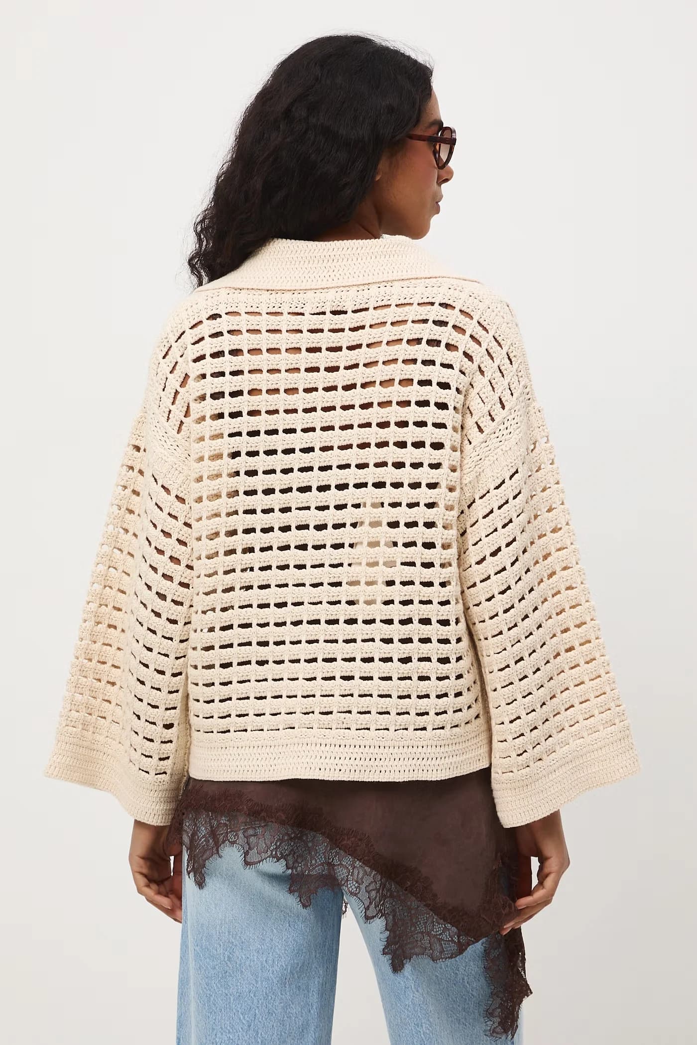 Женский хлопковый свитер - фото 3