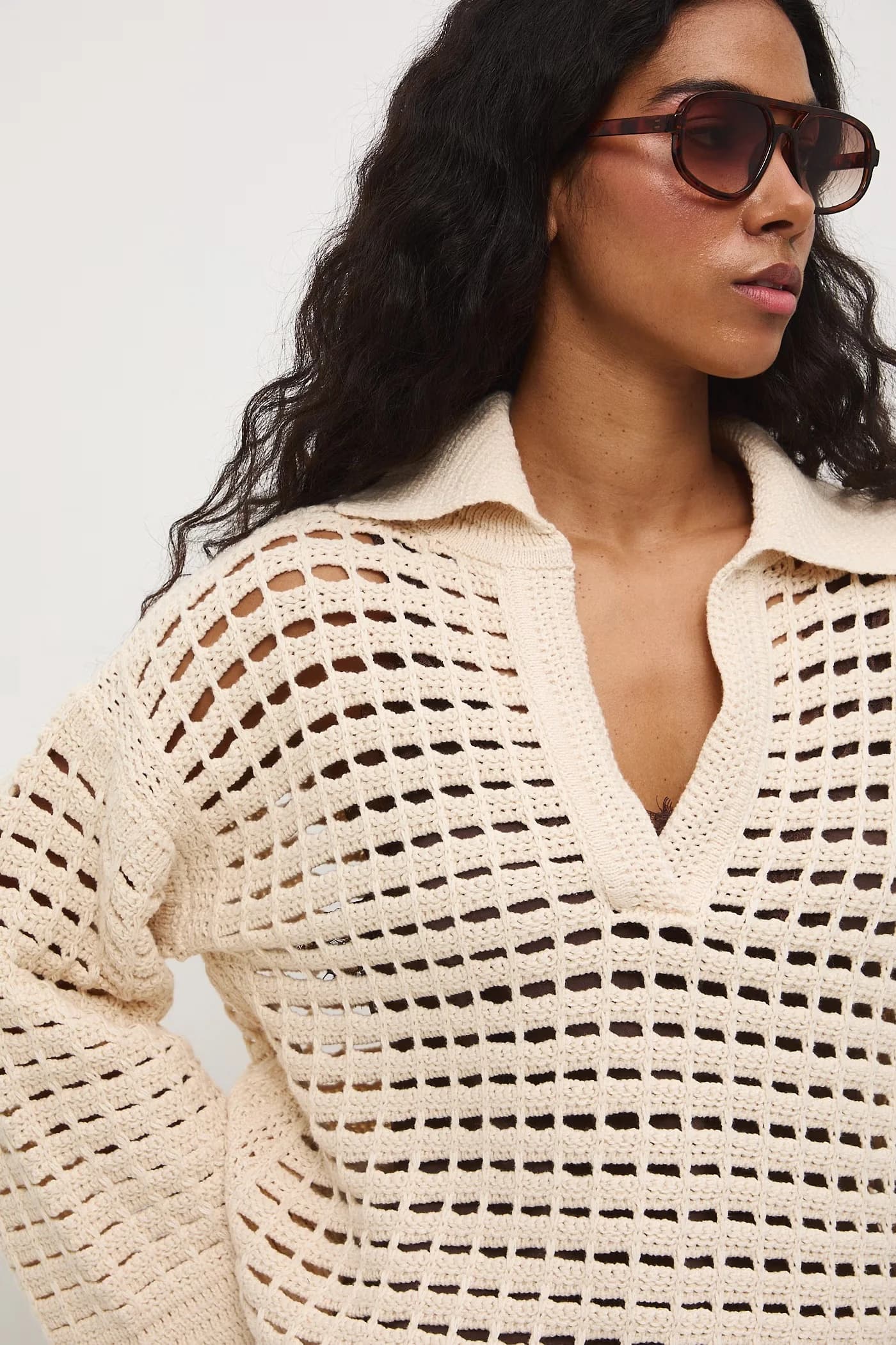 Женский хлопковый свитер - фото 4