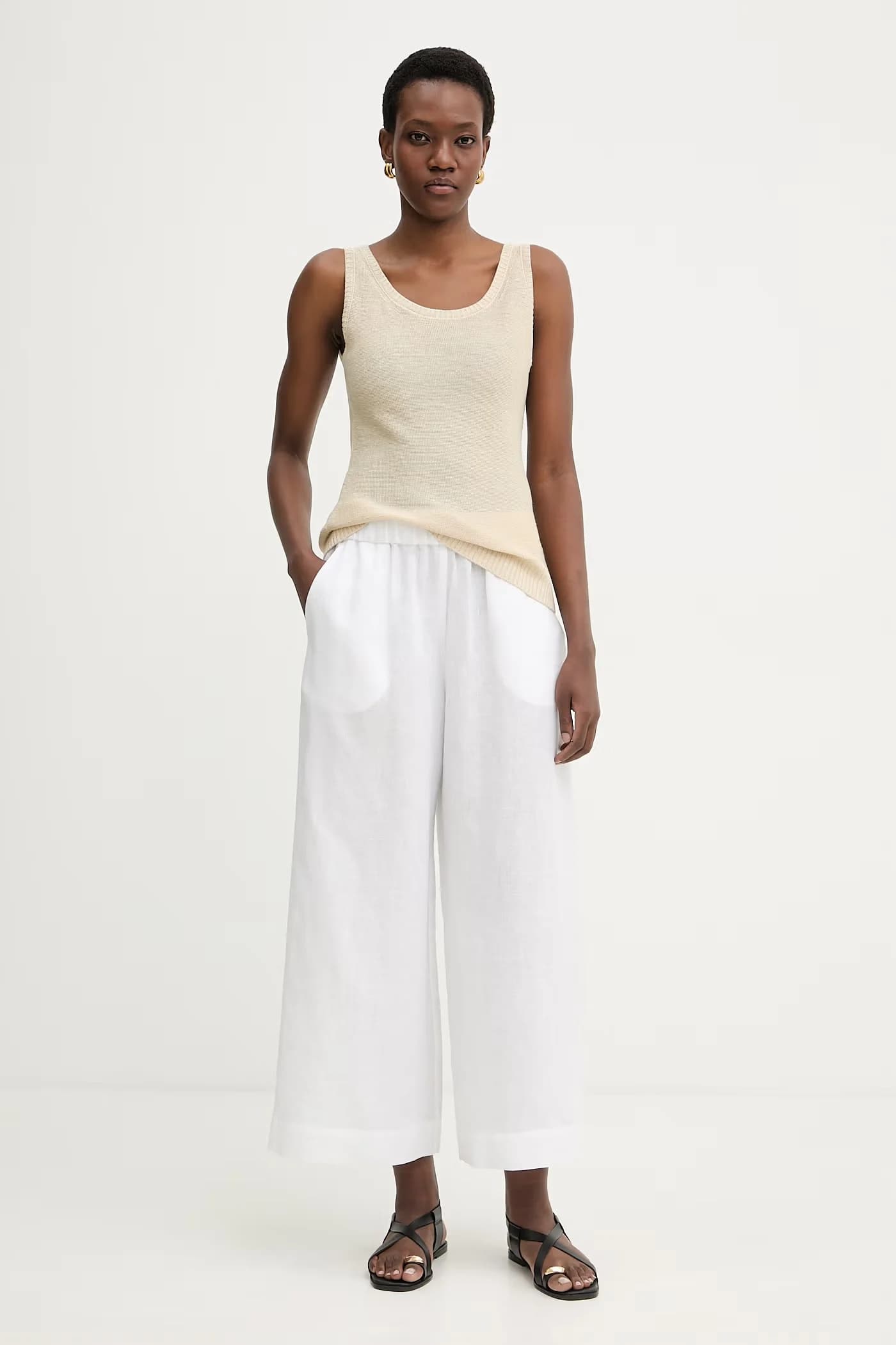 Женский льняной топ BRAVA - фото 2