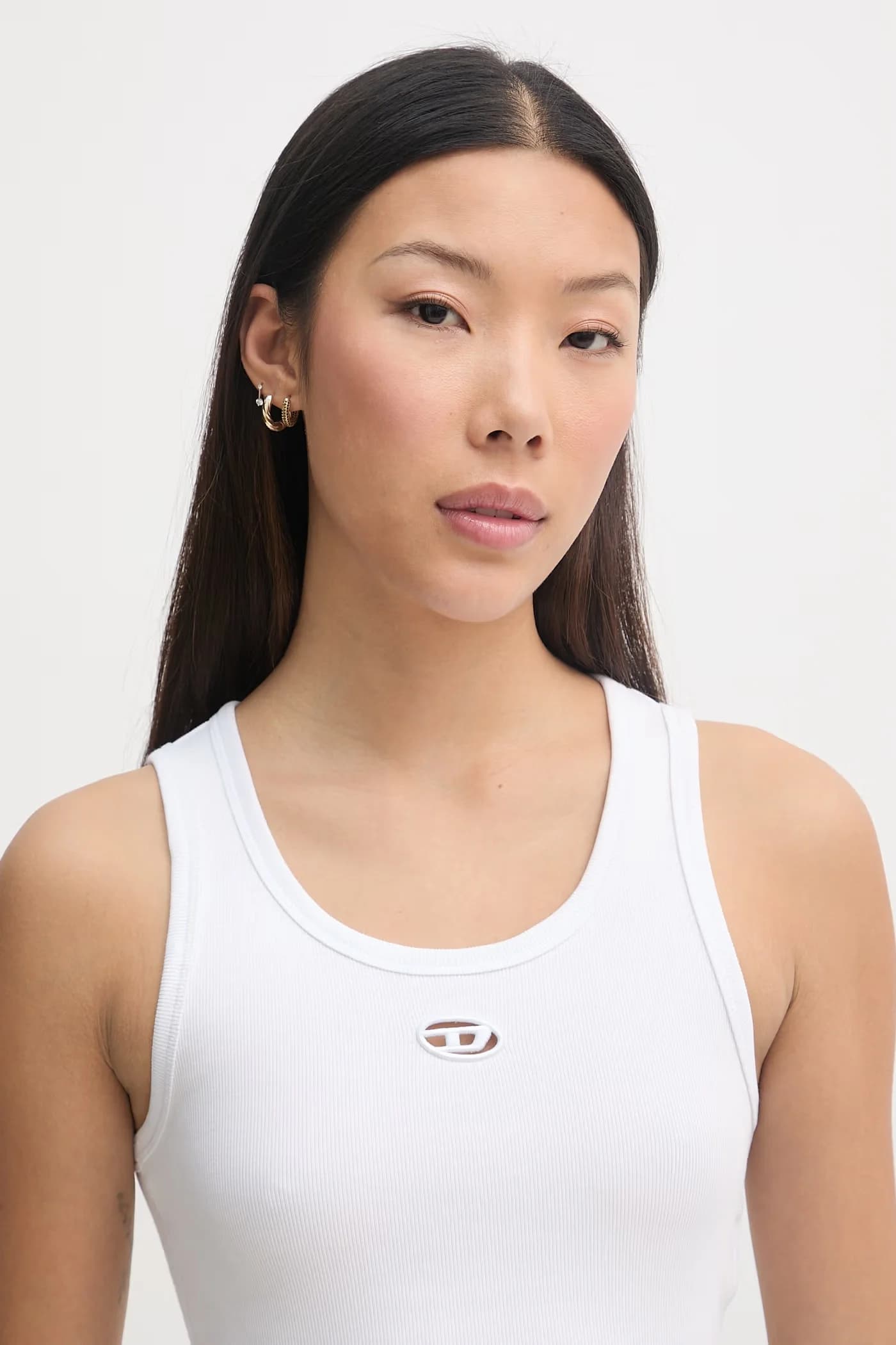 Женский топ из хлопка с эластаном T-ANKY-TAIL - фото 4