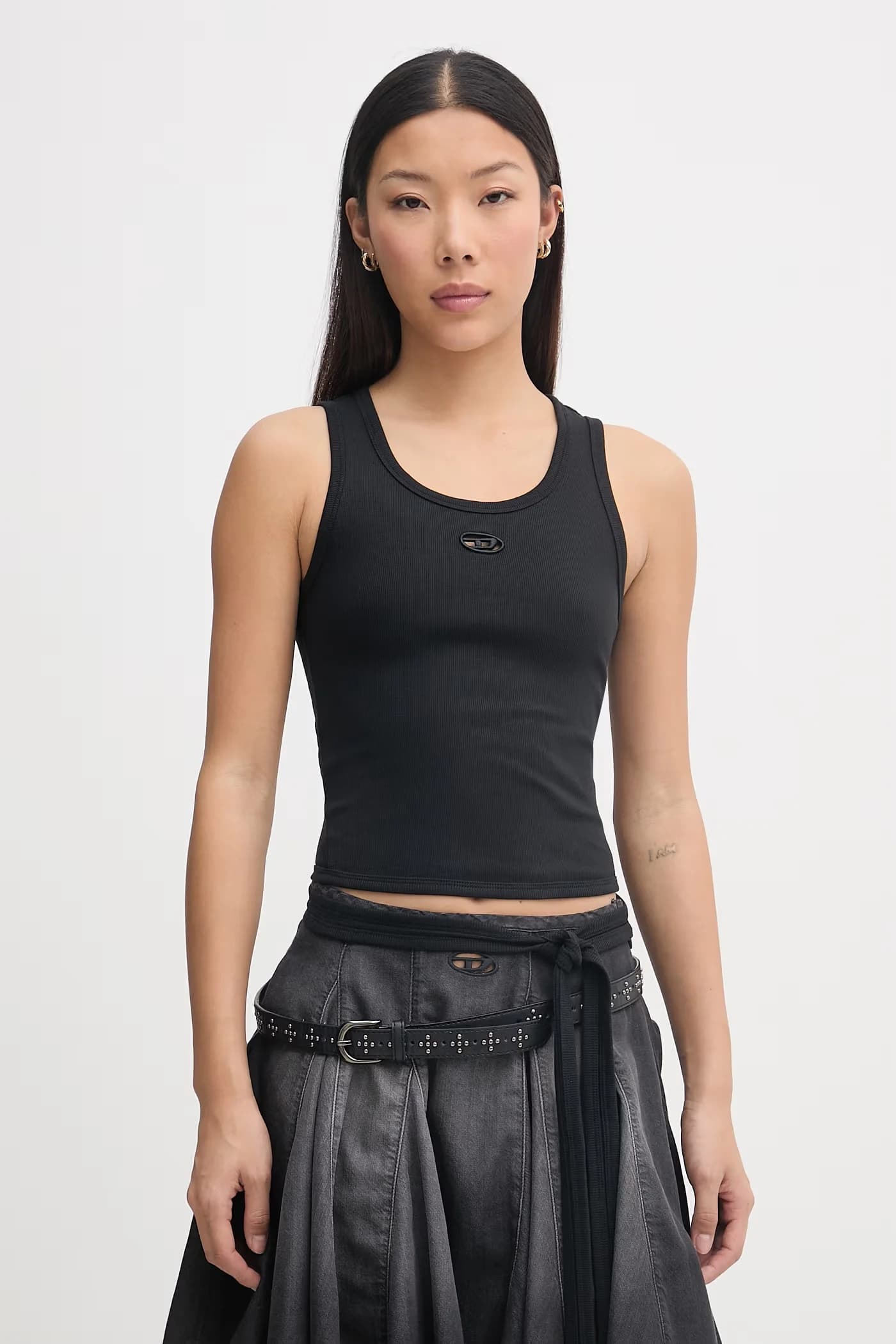 Женский топ из хлопка с эластаном T-ANKY-TAIL