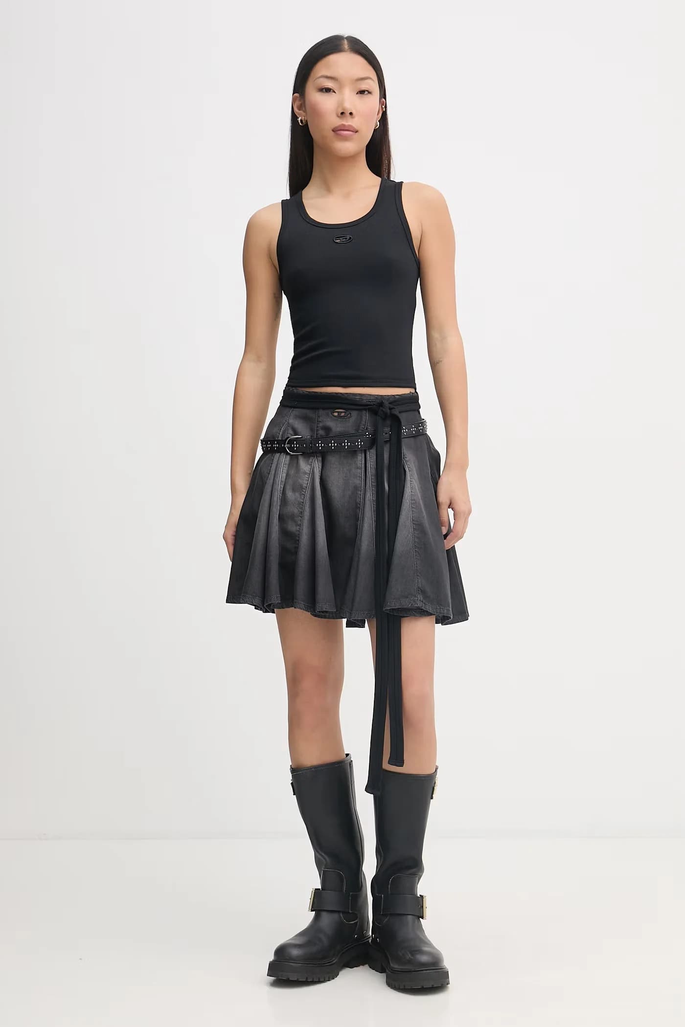 Женский топ из хлопка с эластаном T-ANKY-TAIL - фото 2