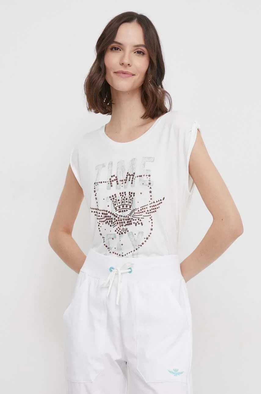 Хлопковая футболка - фото 4