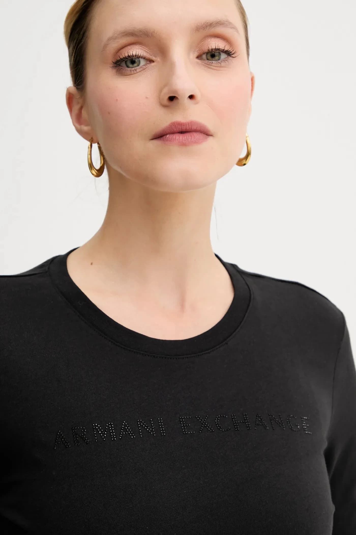 Хлопковая рубашка с длинным рукавом - фото 4