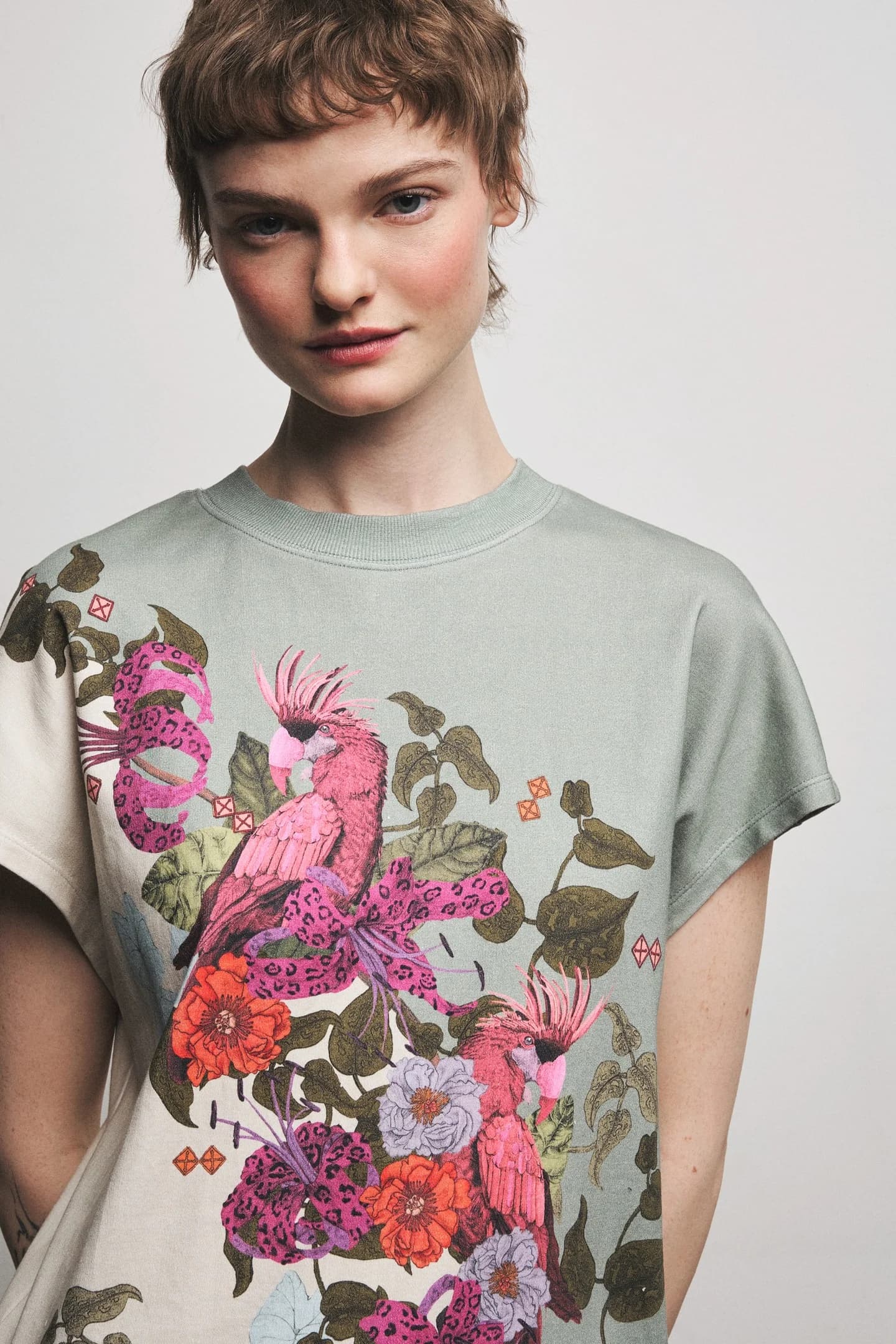 Женская хлопковая футболка