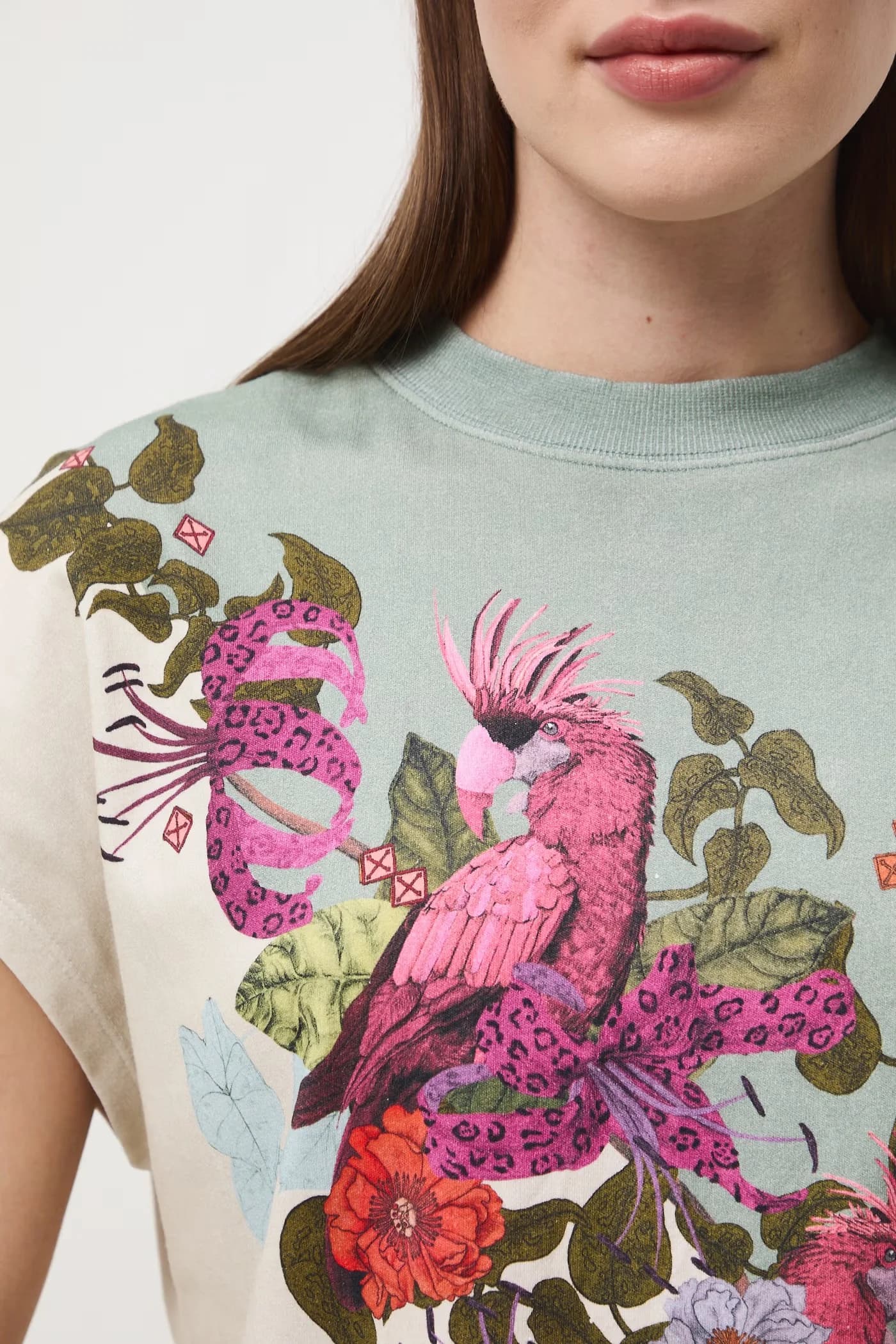 Женская хлопковая футболка - фото 6