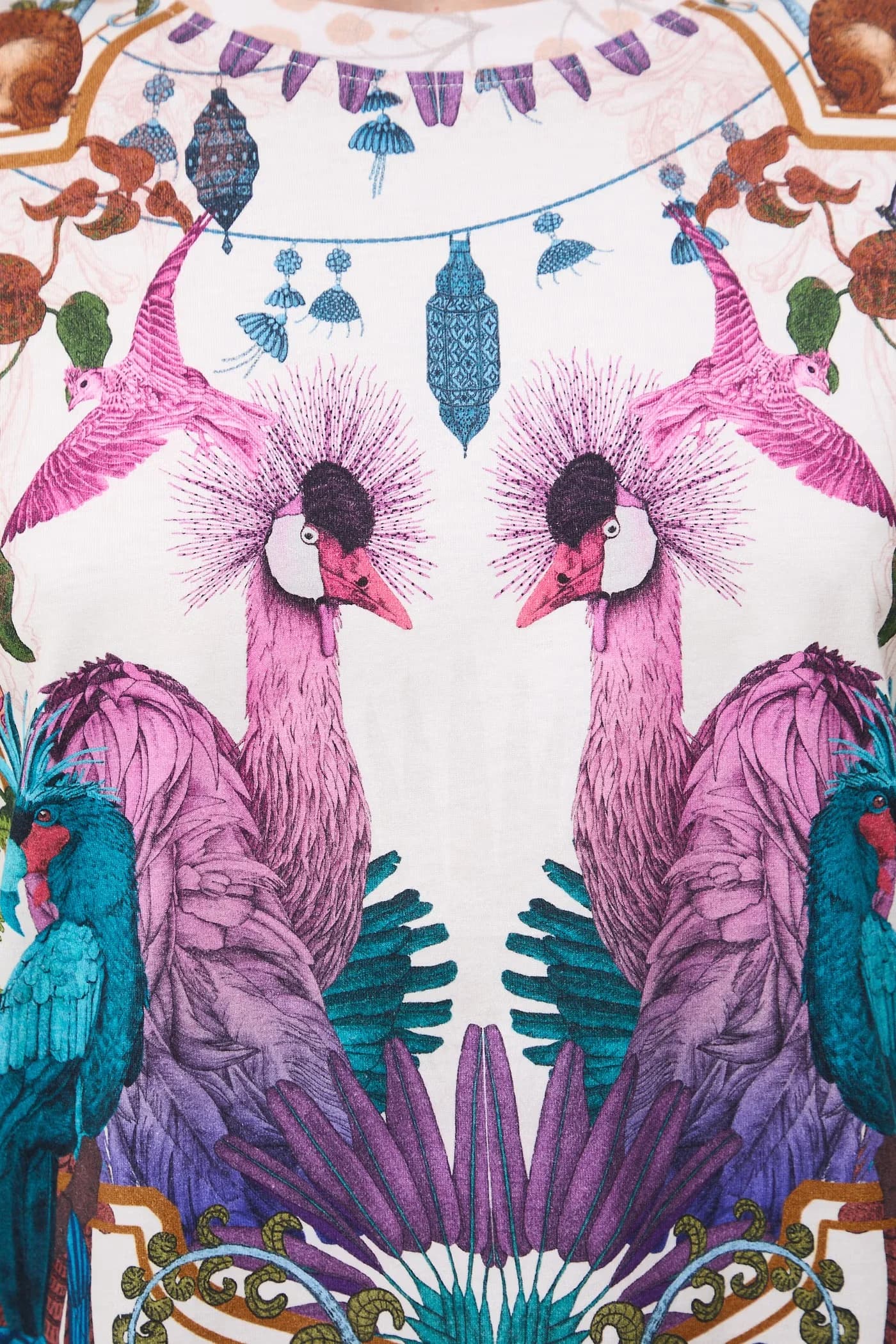 Женская хлопковая футболка оверсайз - фото 6