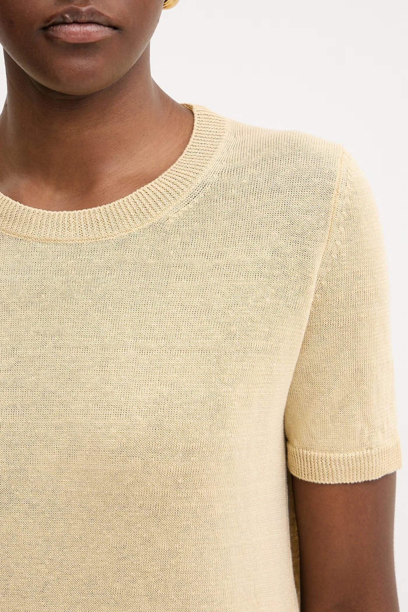 PANCONE женская льняная футболка - фото 5