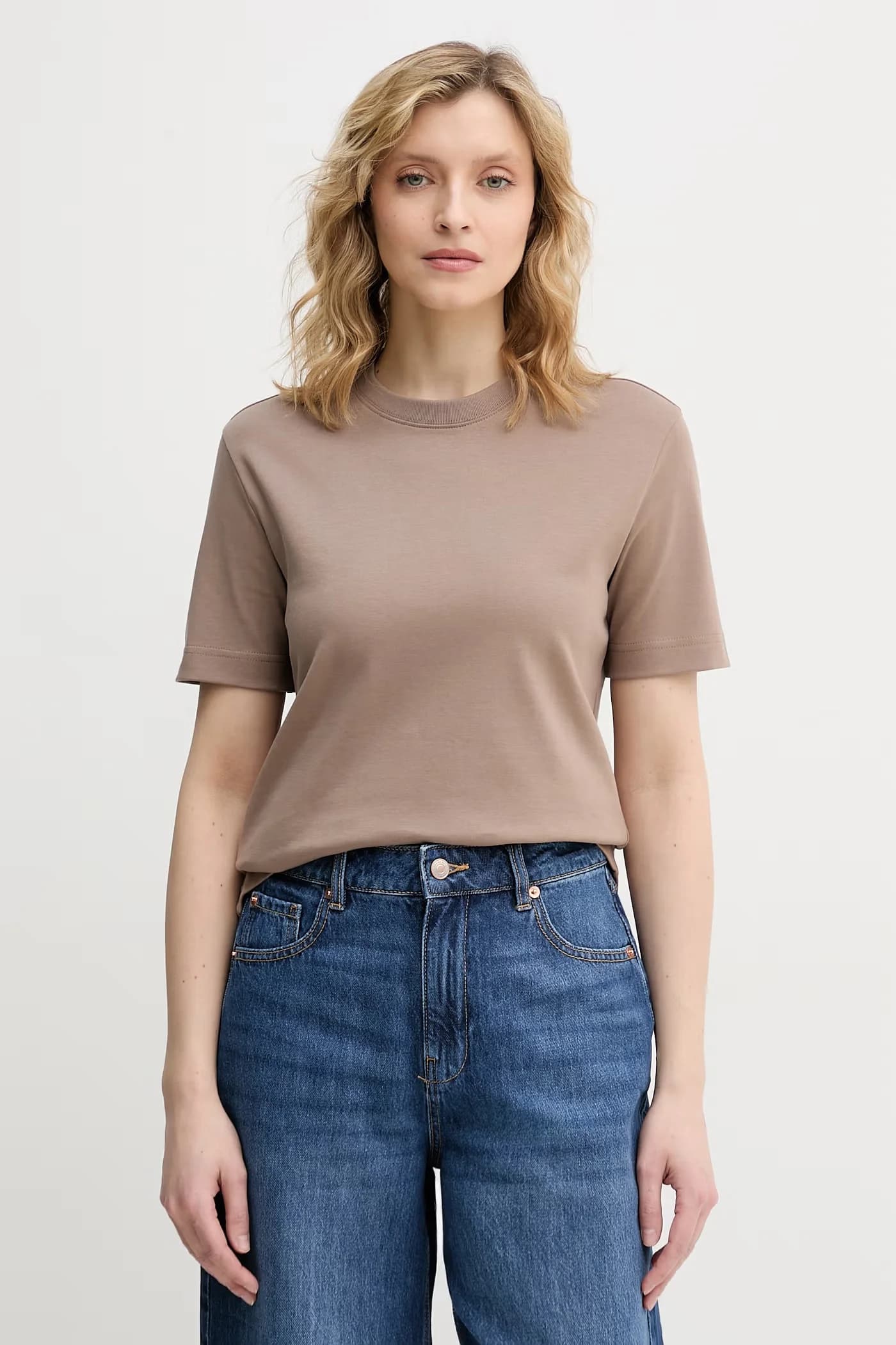 Женская хлопковая футболка