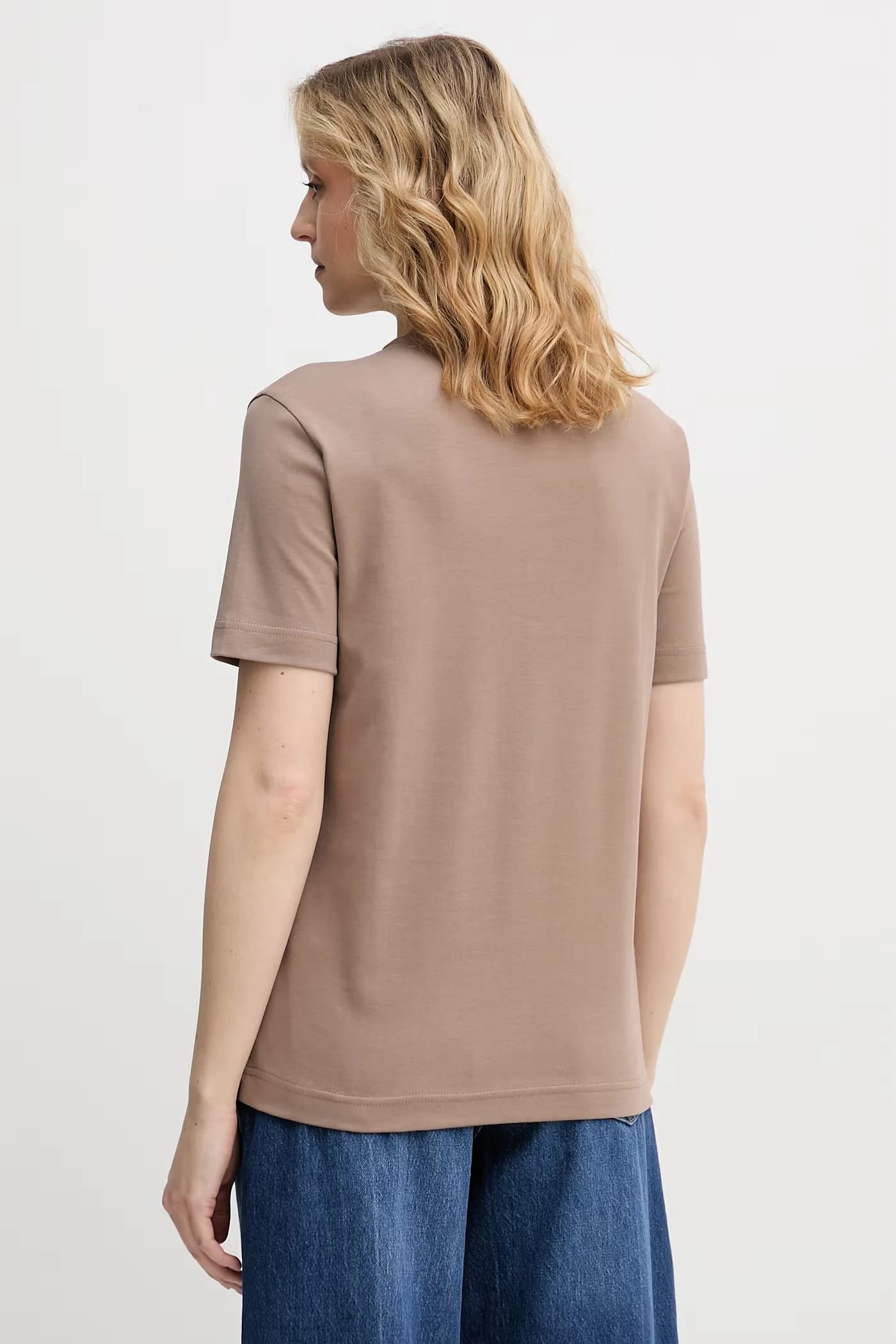 Женская хлопковая футболка - фото 3