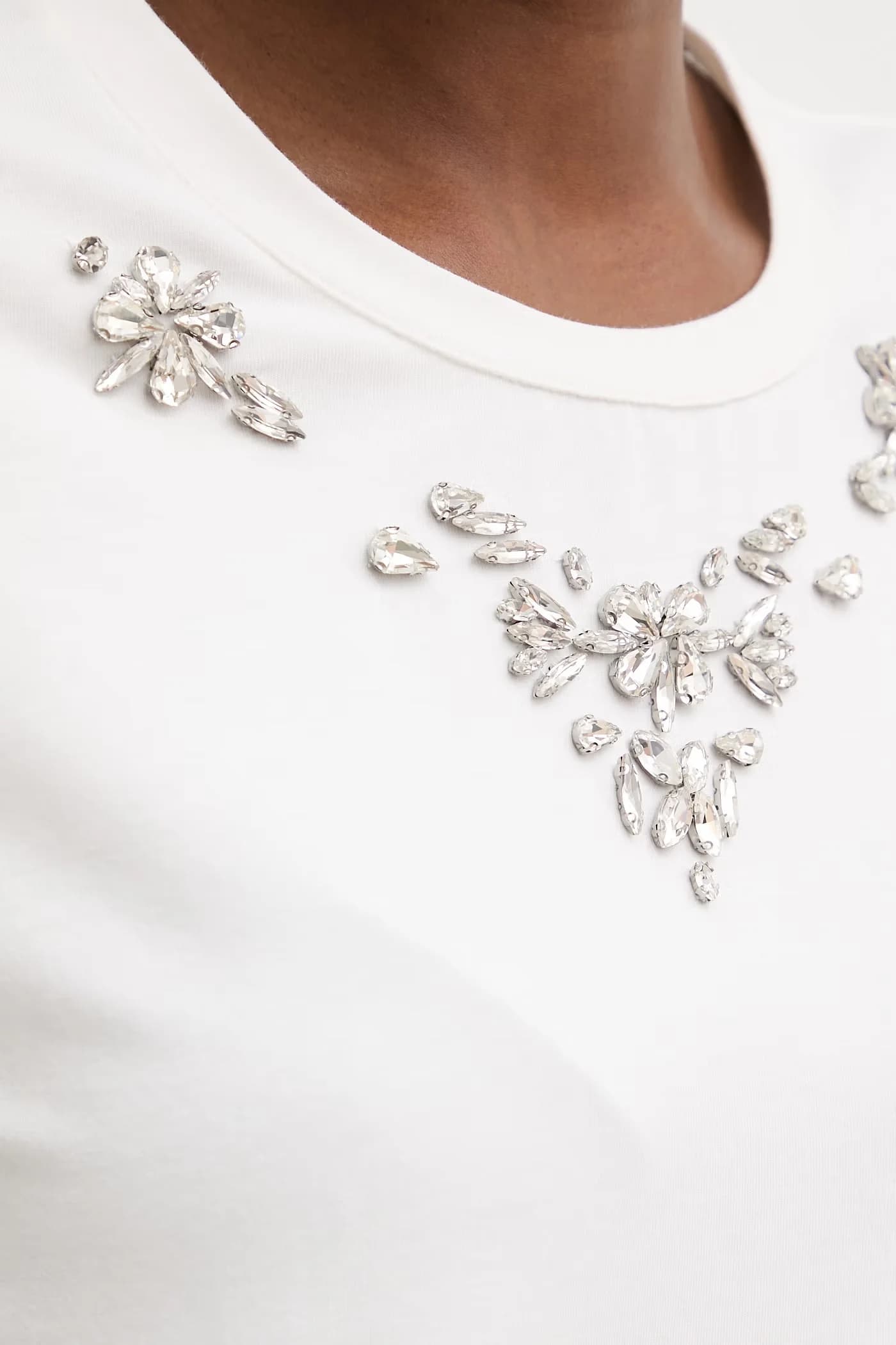 Женская хлопковая футболка с эластаном - фото 5