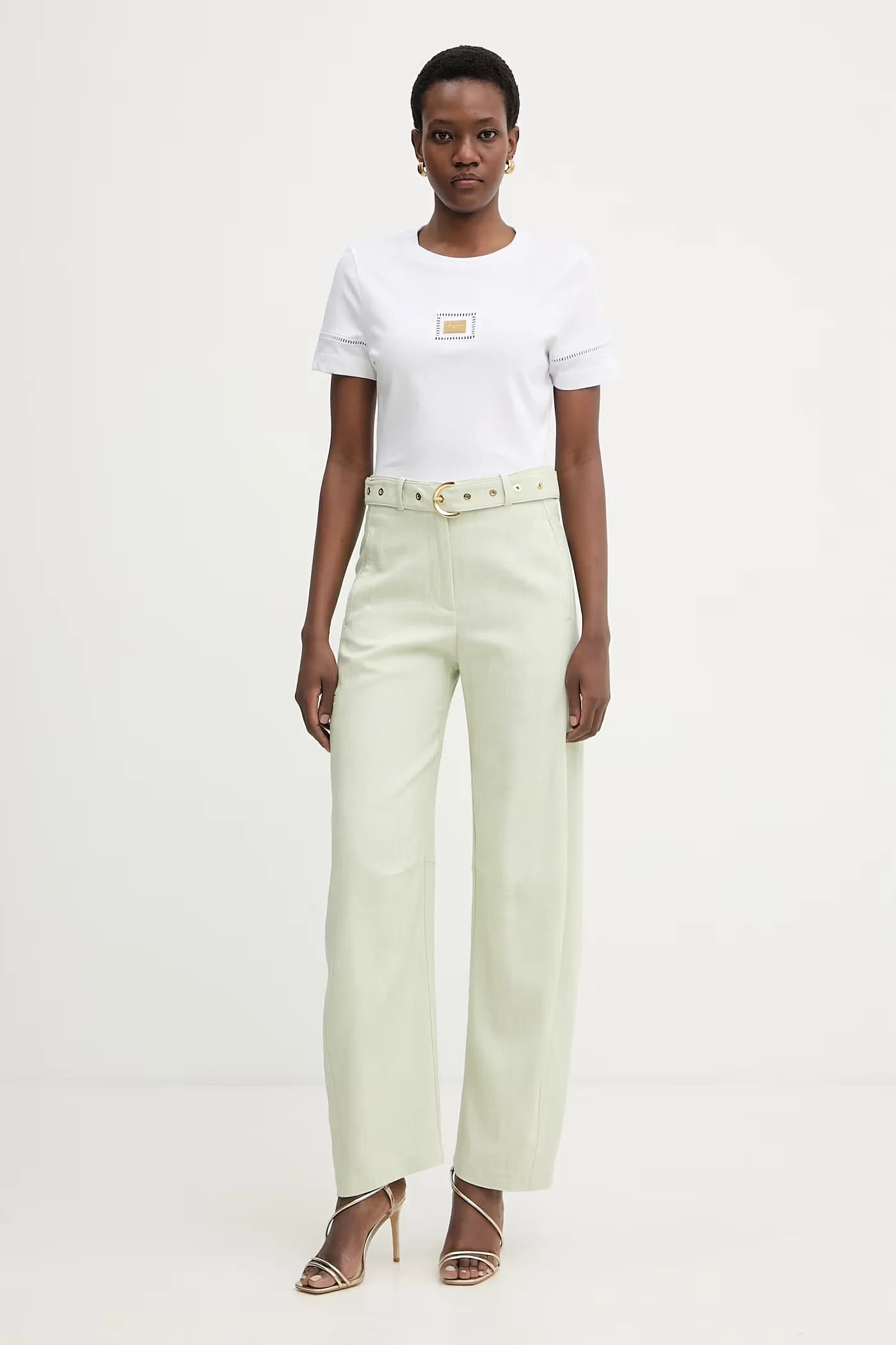 МИНА женская хлопковая футболка - фото 2