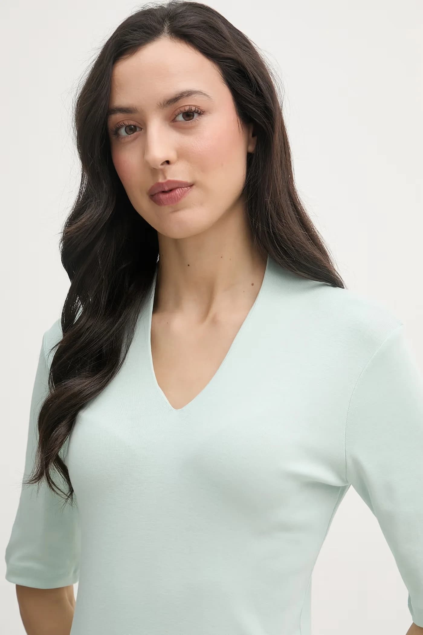 Женская хлопковая футболка - фото 4