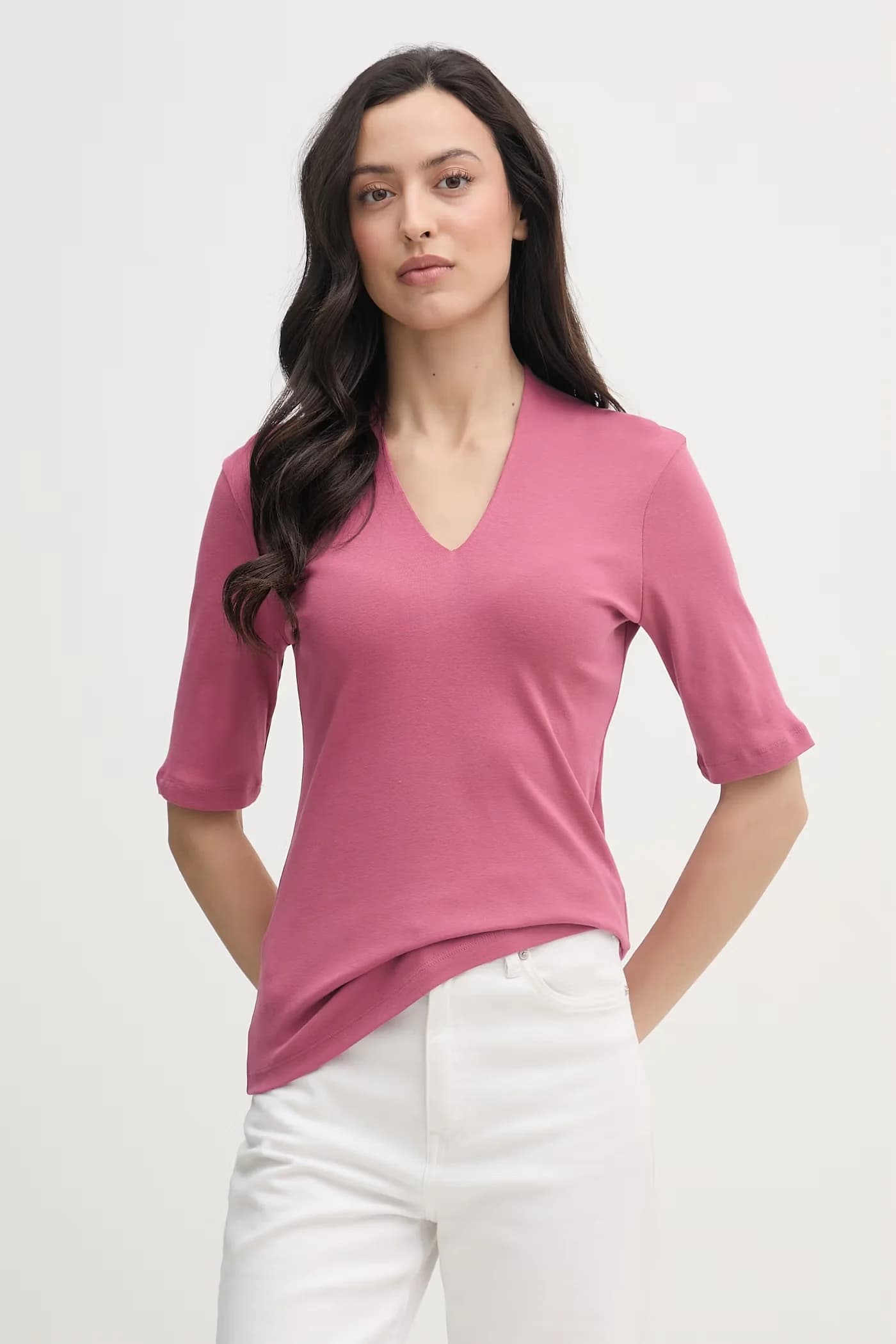 Женская хлопковая футболка