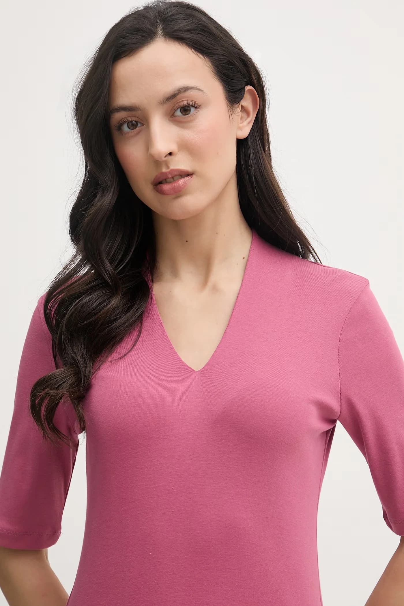 Женская хлопковая футболка - фото 4