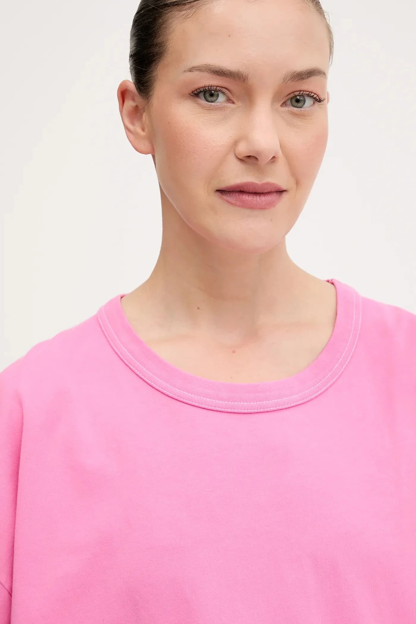 Хлопковая рубашка с длинным рукавом - фото 4