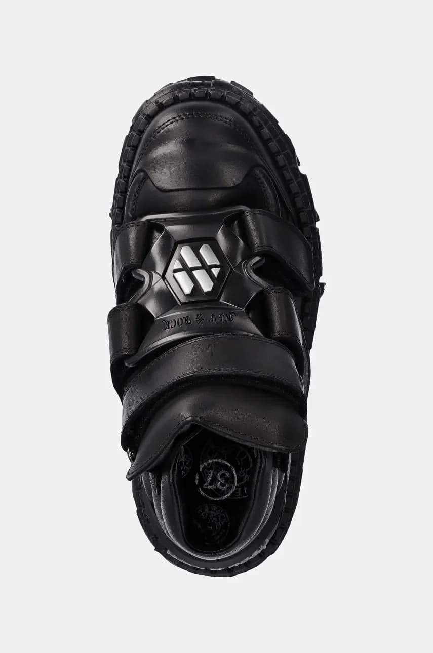 Кожаные туфли Crust Negro Negro + Tank Casco Negro - фото 4